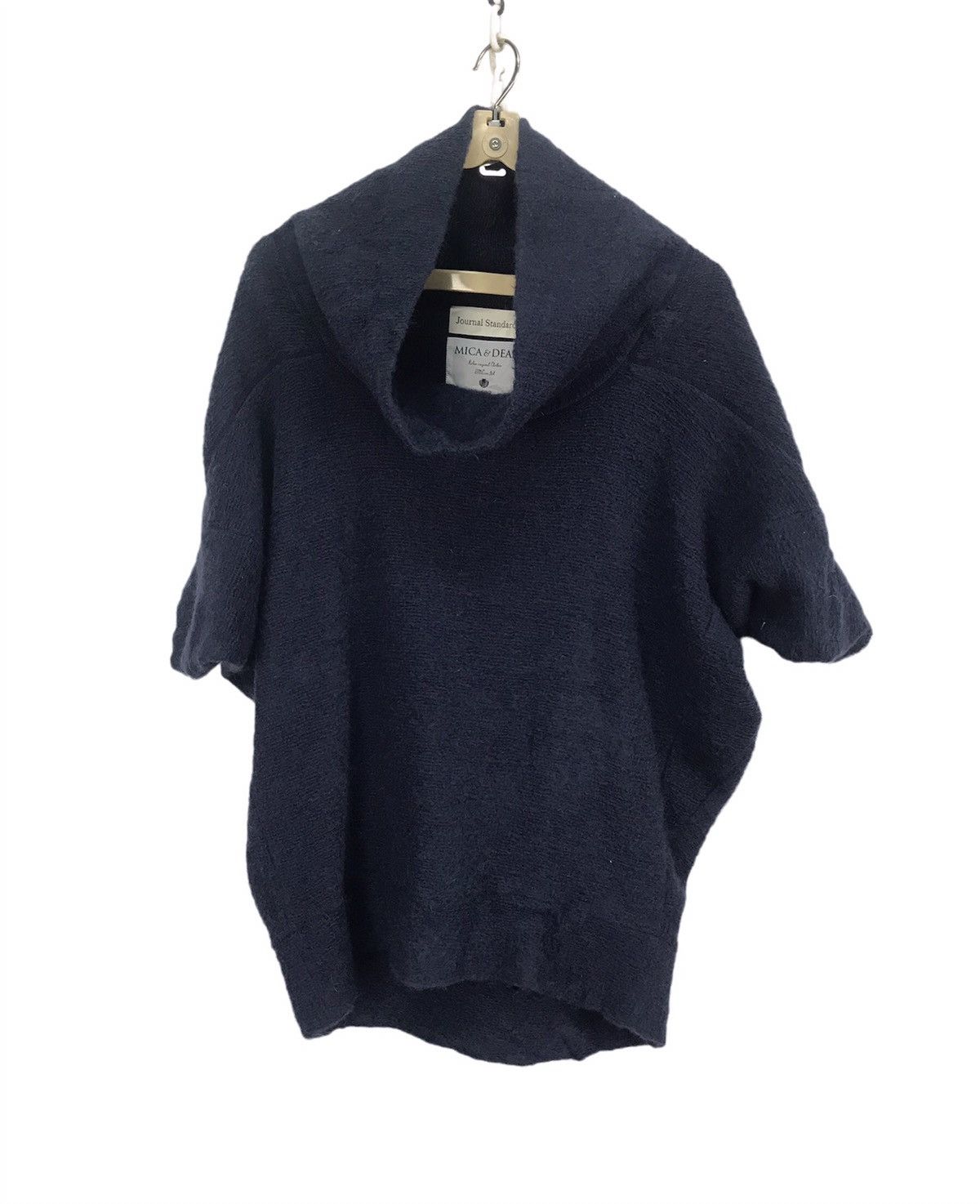 J.S. Homestead × Japanese Brand × Journal Standard Journal standard mica&deal mohair turtleneck blouse Size L / US 10 / IT 46 - 1 Thumbnail