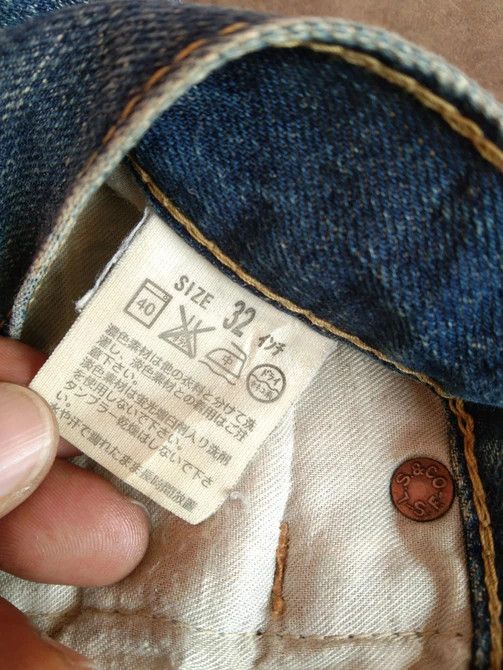 Levi's Vintage Levi's Jeans 502 Rusty Wash Distressed Denim 31x30 Size US 31 - 8 Thumbnail
