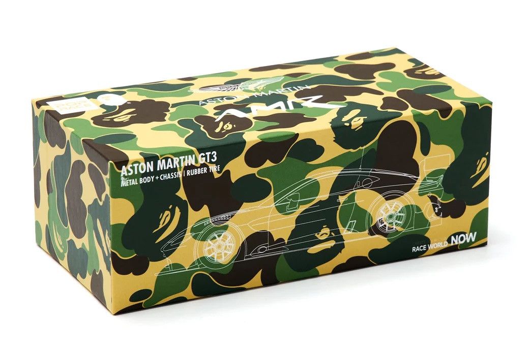 Bape Bape Aston Martin GT3 1/64 Model Car Size ONE SIZE - 6 Thumbnail