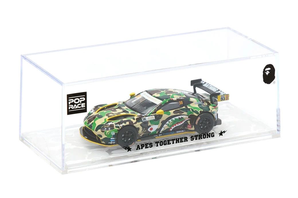 Bape Bape Aston Martin GT3 1/64 Model Car Size ONE SIZE - 5 Thumbnail