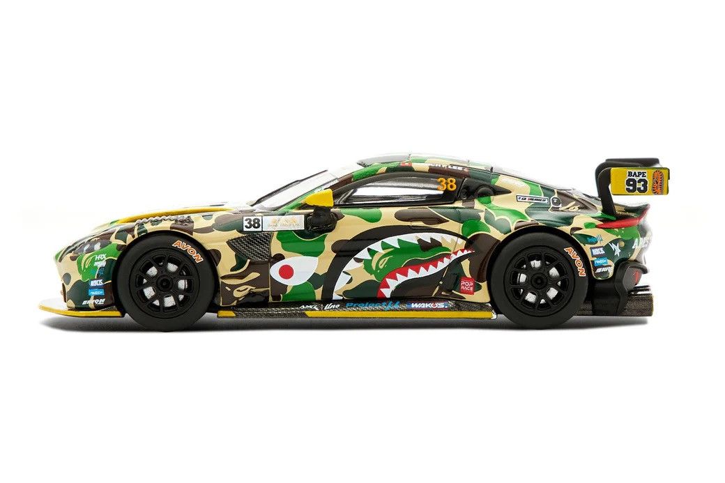 Bape Bape Aston Martin GT3 1/64 Model Car Size ONE SIZE - 1 Thumbnail