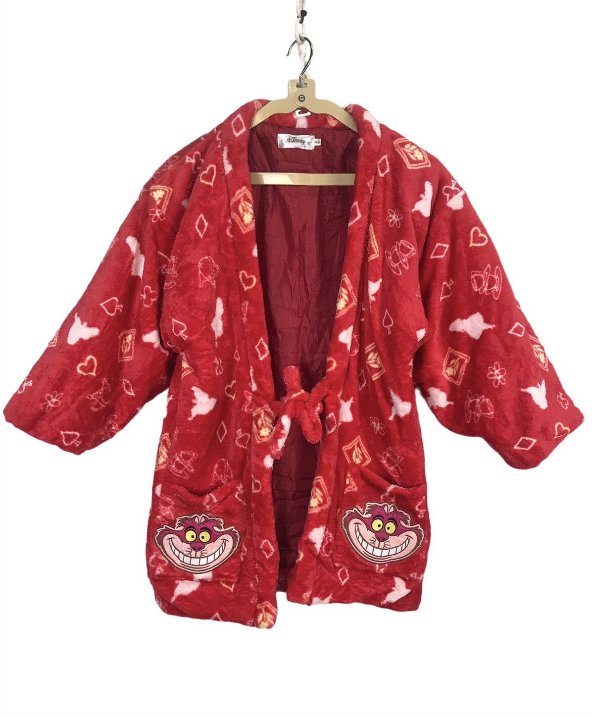 Disney printed fleece kimono