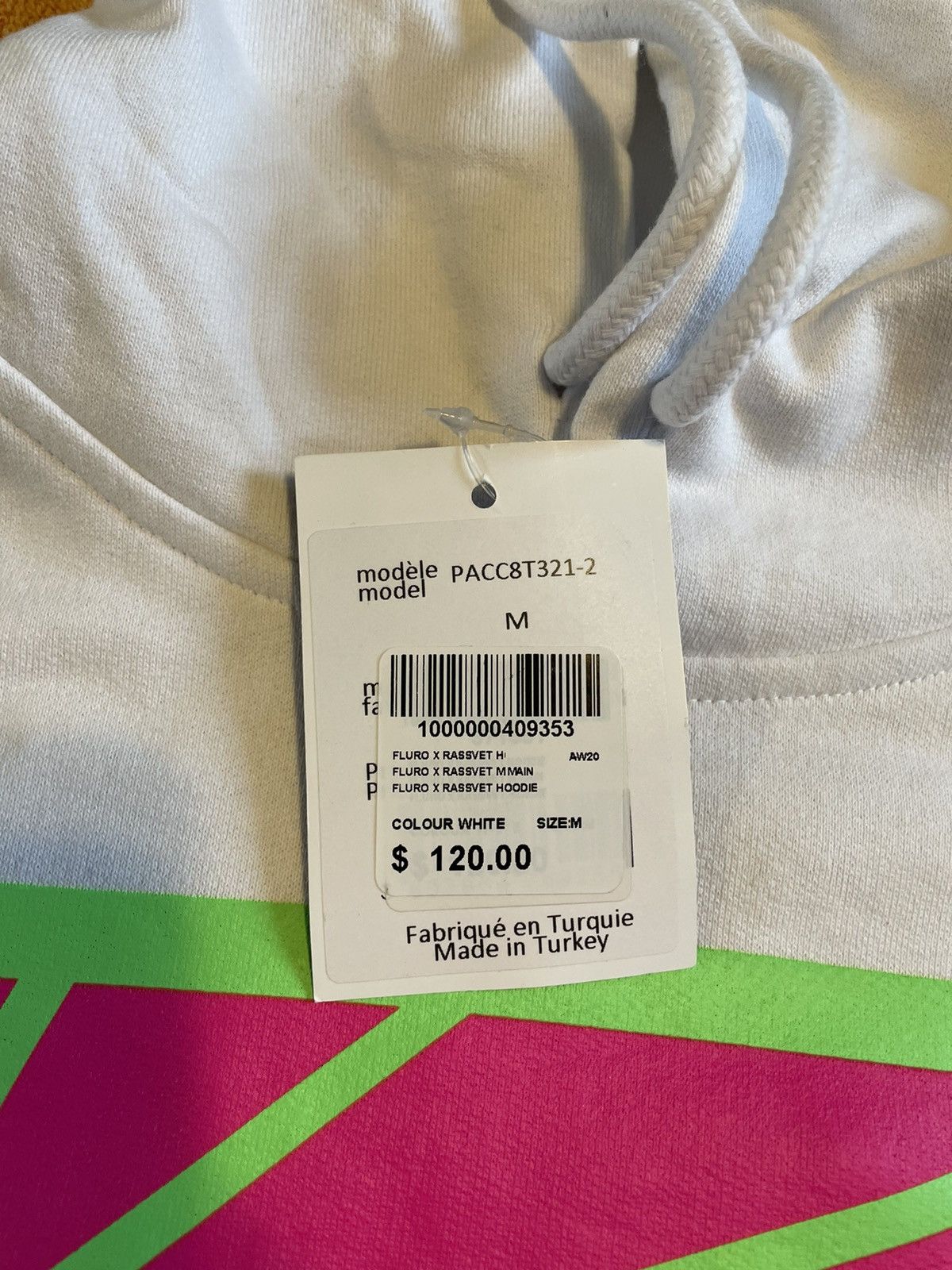 Dover Street Market Rassvet x Dover Street Market Fluro Rebellion Hoodie Size US M / EU 48-50 / 2 - 3 Thumbnail