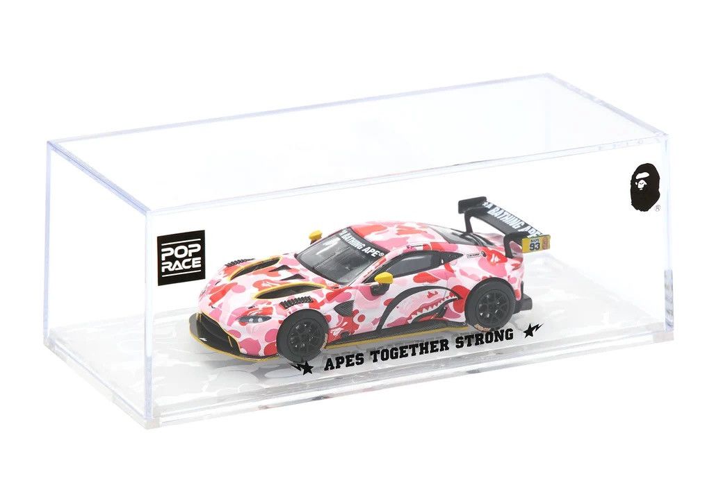 Bape Bape Aston Martin GT3 1/64 Model Car Size ONE SIZE - 5 Thumbnail