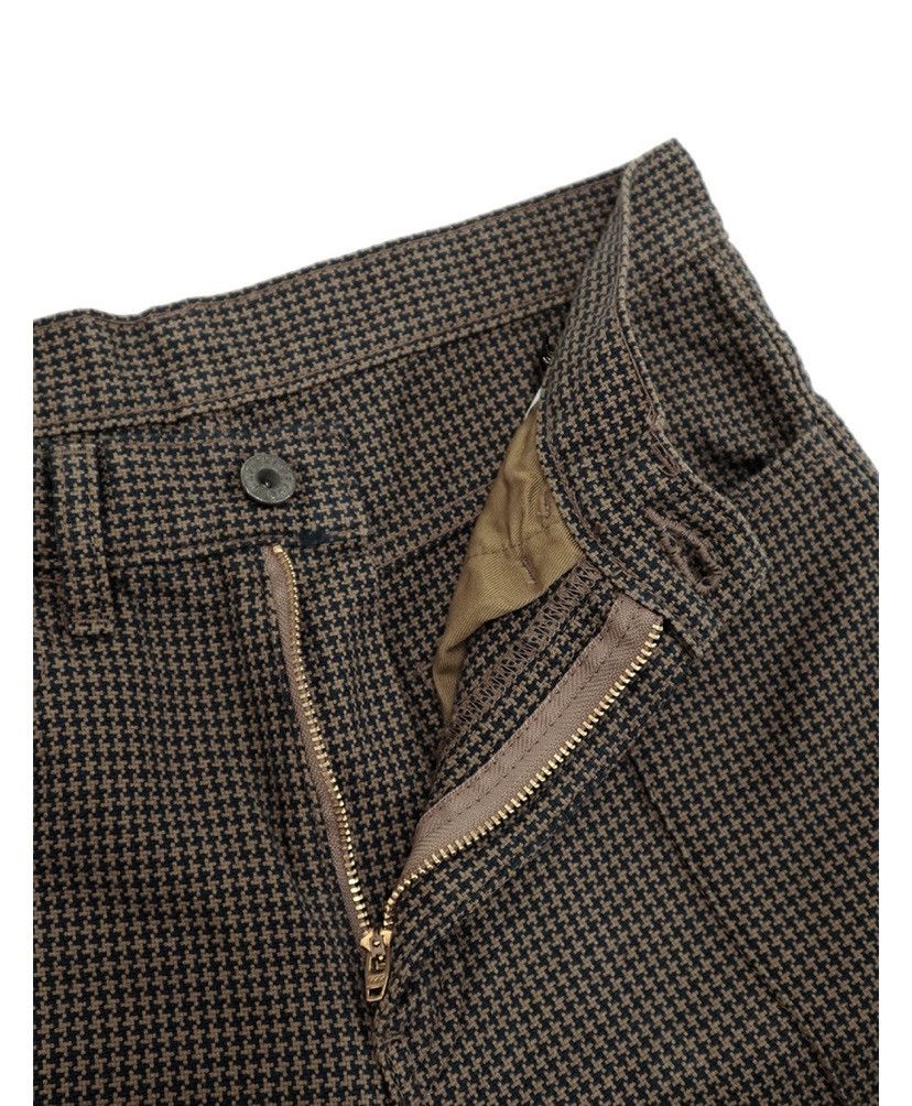 Kapital Kapital cotton houndstooth check Flare Pants 28inch Size US 28 / EU 44 - 4 Thumbnail