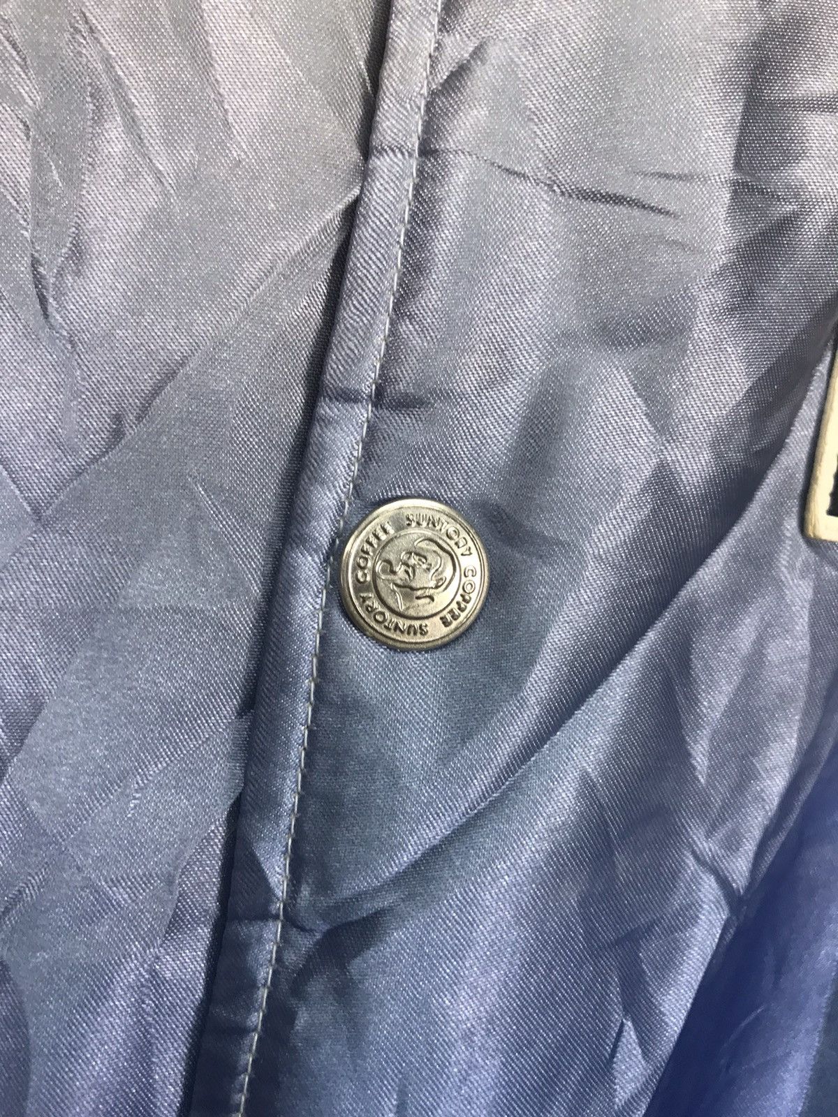 Japanese Brand Suntory coffee boss reversible bombers snap button jacket Size US L / EU 52-54 / 3 - 5 Thumbnail