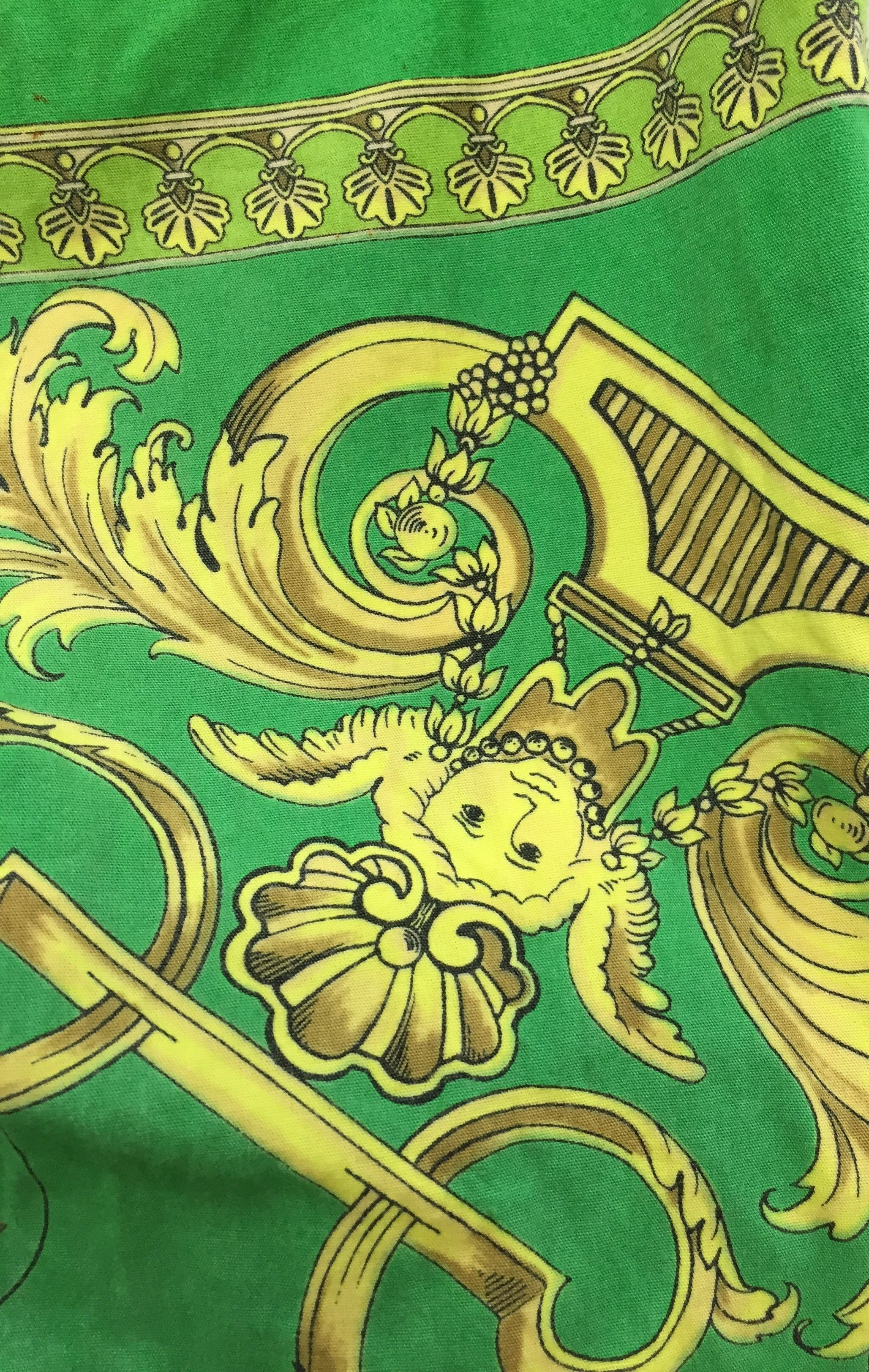 Versace × Versace Jeans Couture 90s Versace Tarzan and jane pants Size US 29 - 7 Thumbnail