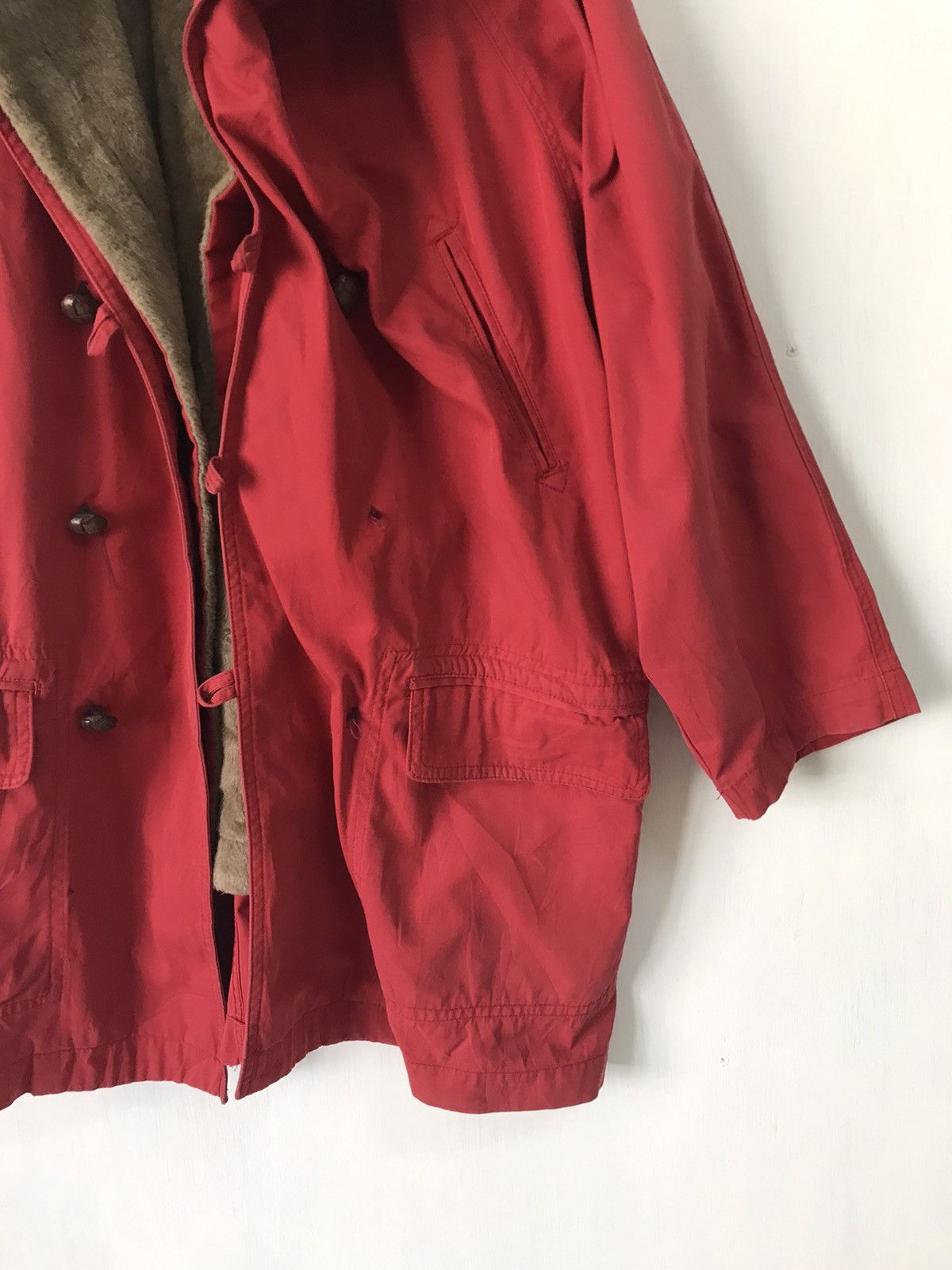 Issey Miyake Rare Vtg IS Issey Miyake Jacket Hooded Fleece Fur Like Inner Size US M / EU 48-50 / 2 - 4 Thumbnail
