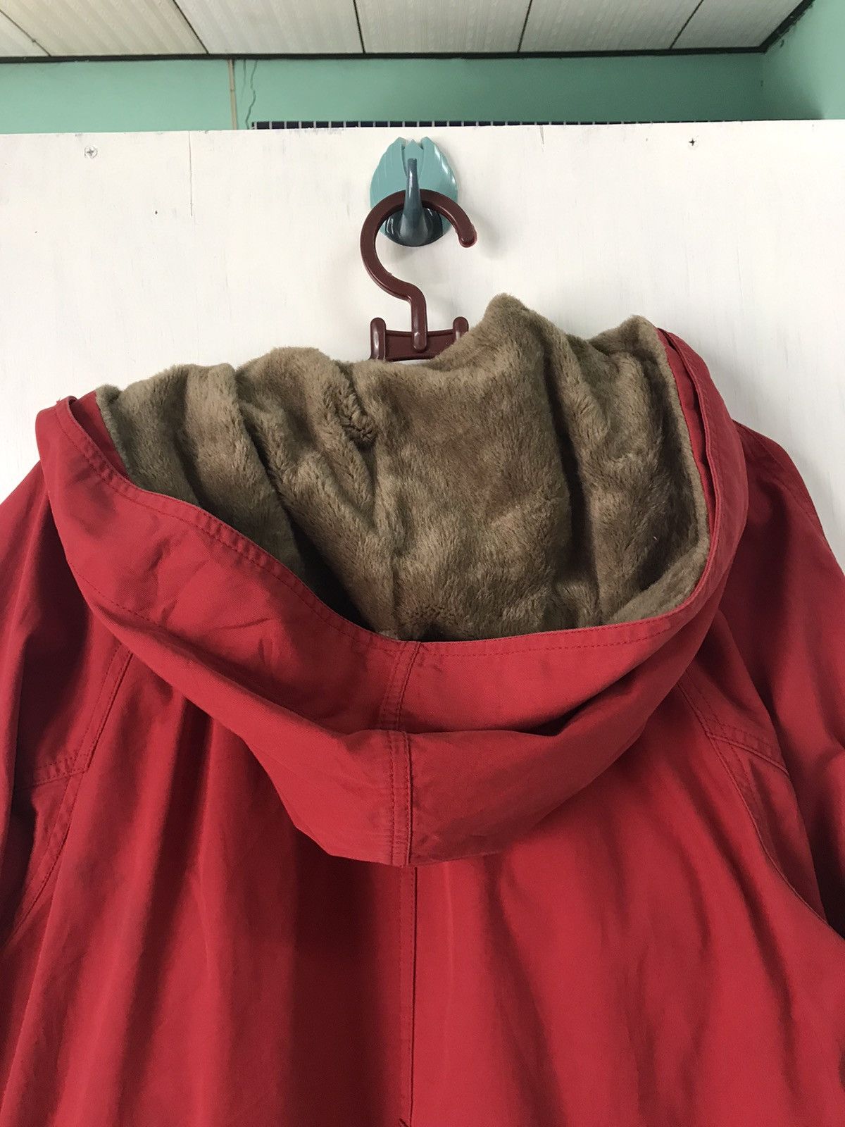 Issey Miyake Rare Vtg IS Issey Miyake Jacket Hooded Fleece Fur Like Inner Size US M / EU 48-50 / 2 - 12 Thumbnail