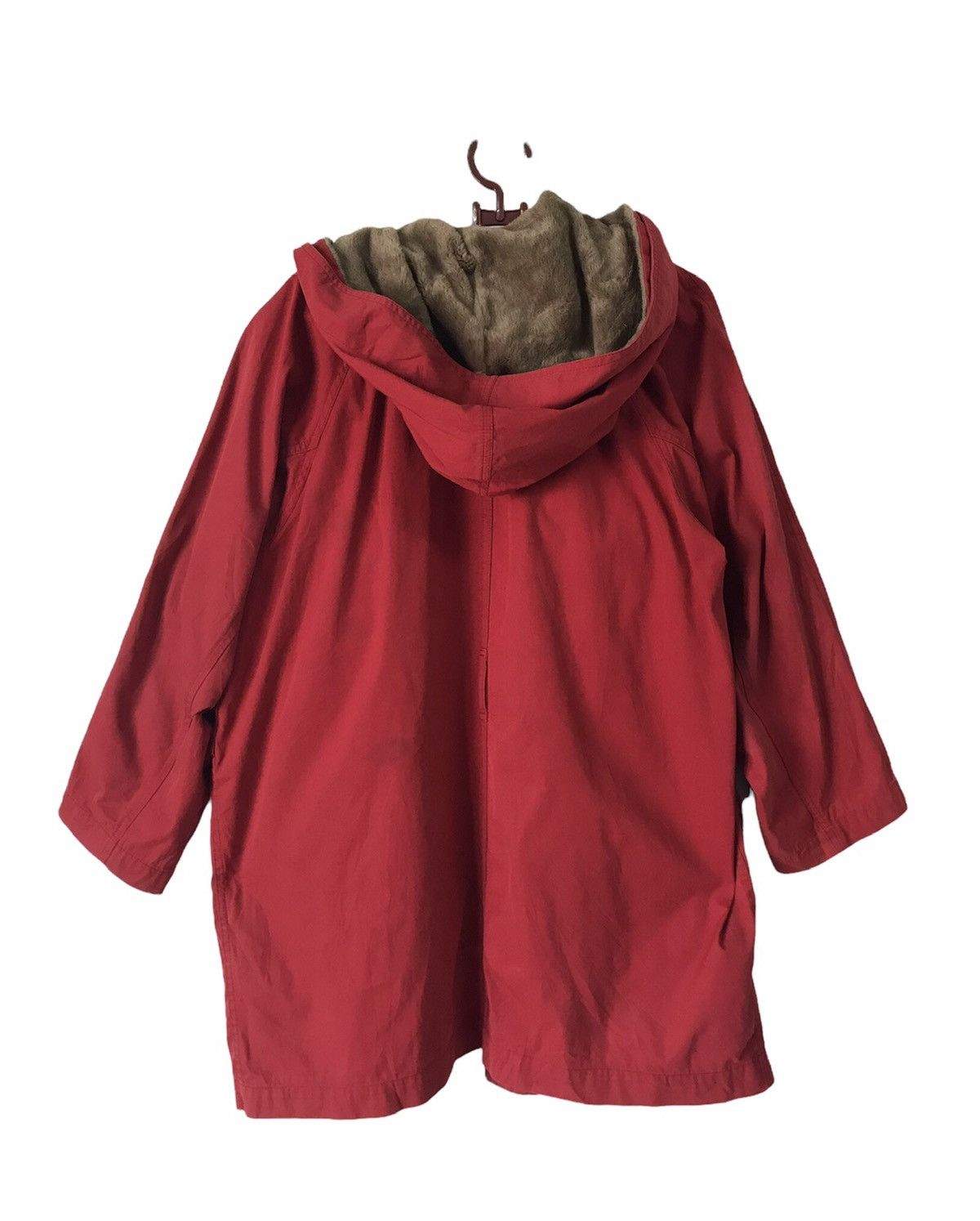 Issey Miyake Rare Vtg IS Issey Miyake Jacket Hooded Fleece Fur Like Inner Size US M / EU 48-50 / 2 - 2 Thumbnail