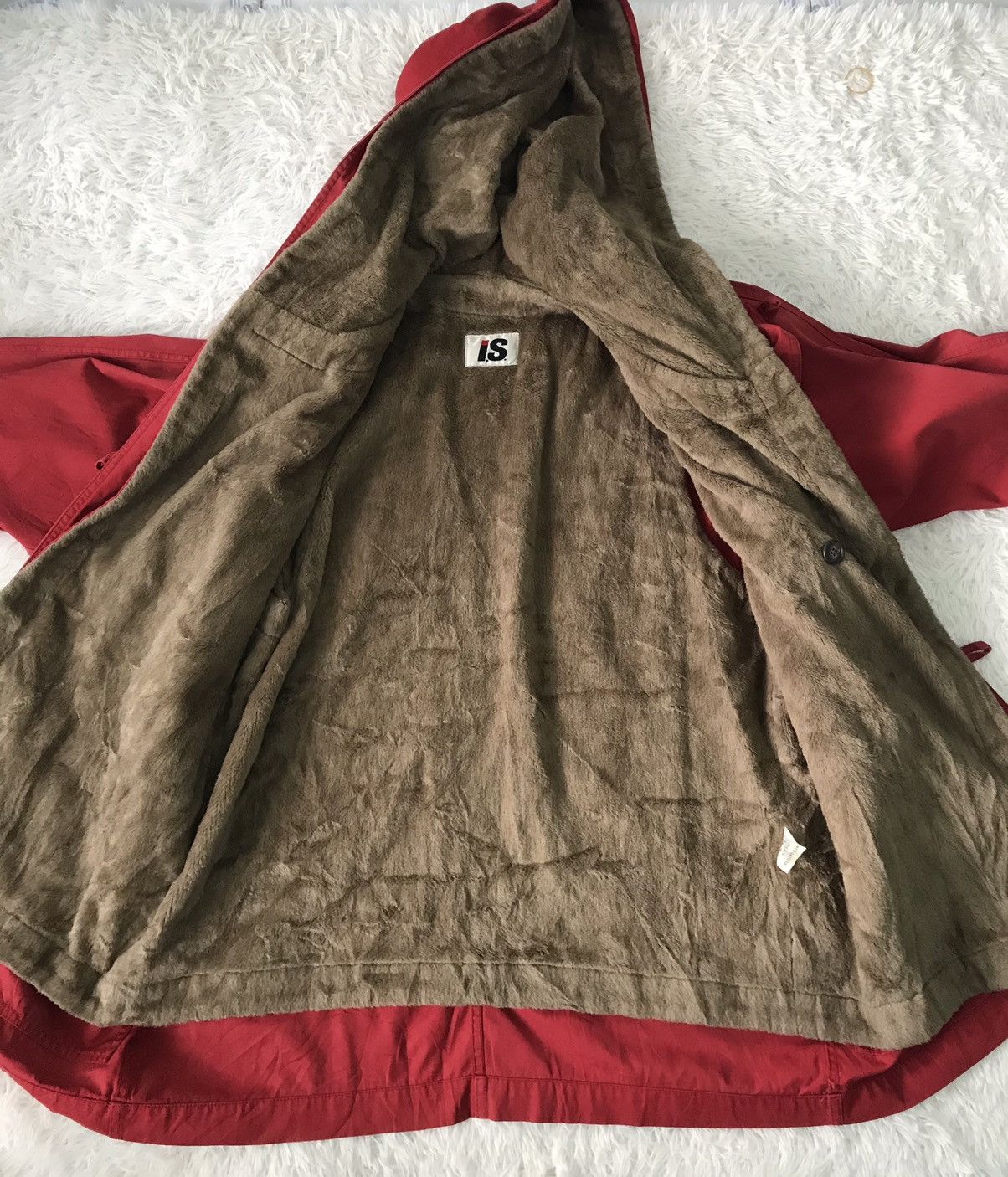 Issey Miyake Rare Vtg IS Issey Miyake Jacket Hooded Fleece Fur Like Inner Size US M / EU 48-50 / 2 - 20 Thumbnail