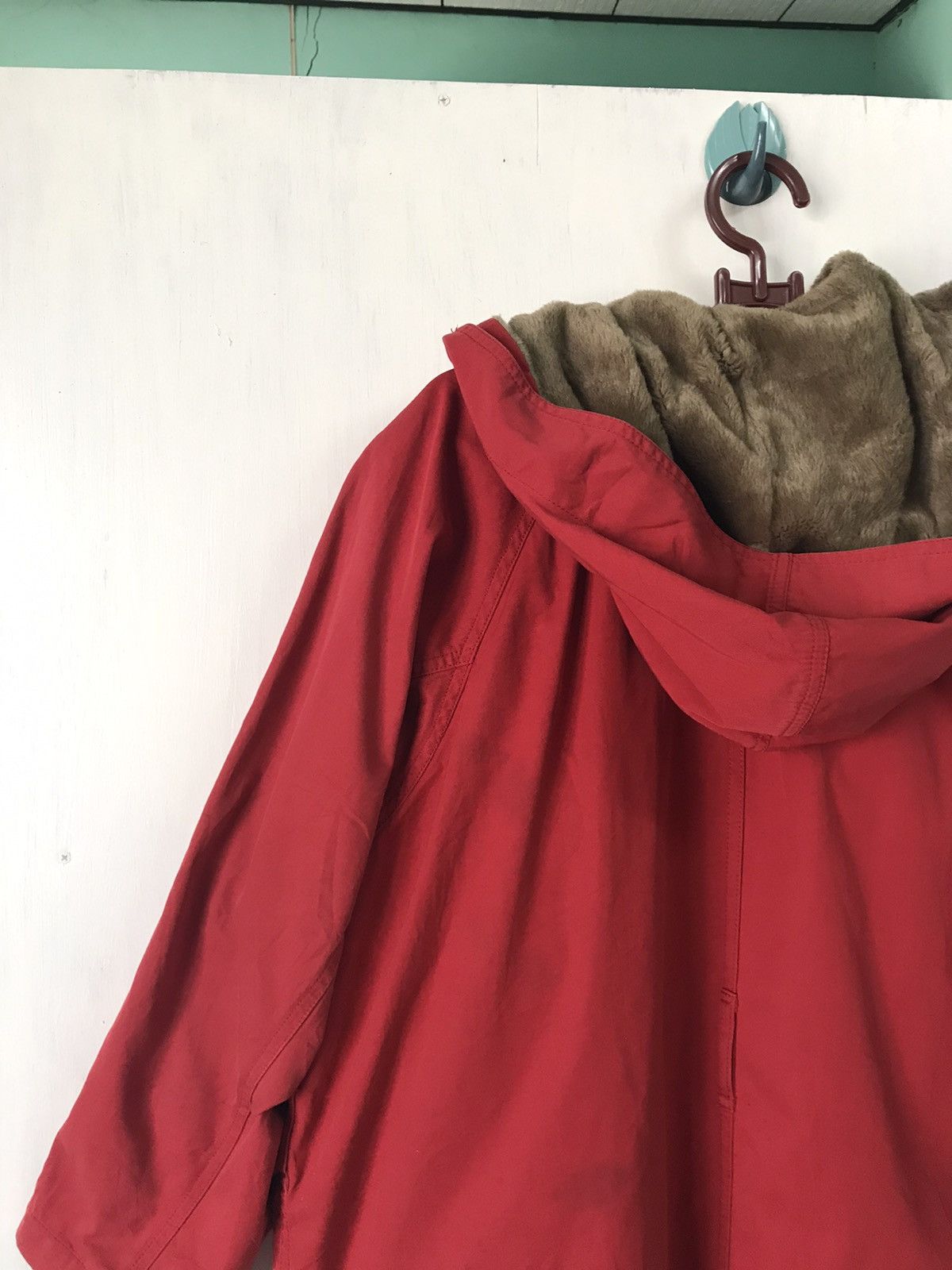 Issey Miyake Rare Vtg IS Issey Miyake Jacket Hooded Fleece Fur Like Inner Size US M / EU 48-50 / 2 - 11 Thumbnail