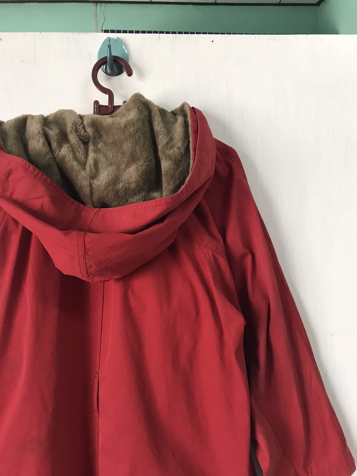Issey Miyake Rare Vtg IS Issey Miyake Jacket Hooded Fleece Fur Like Inner Size US M / EU 48-50 / 2 - 10 Thumbnail