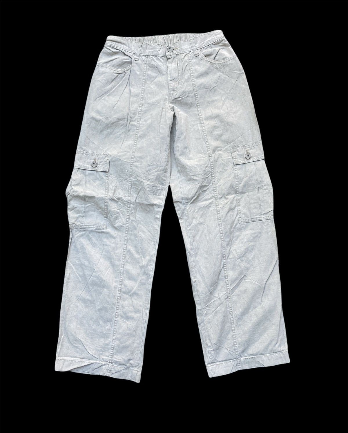 Hysteric Glamour × Japanese Brand HG Tactical Cargos Pocket Drawstring Leg Trousers Pants Size US 30 / EU 46 - 2 Thumbnail
