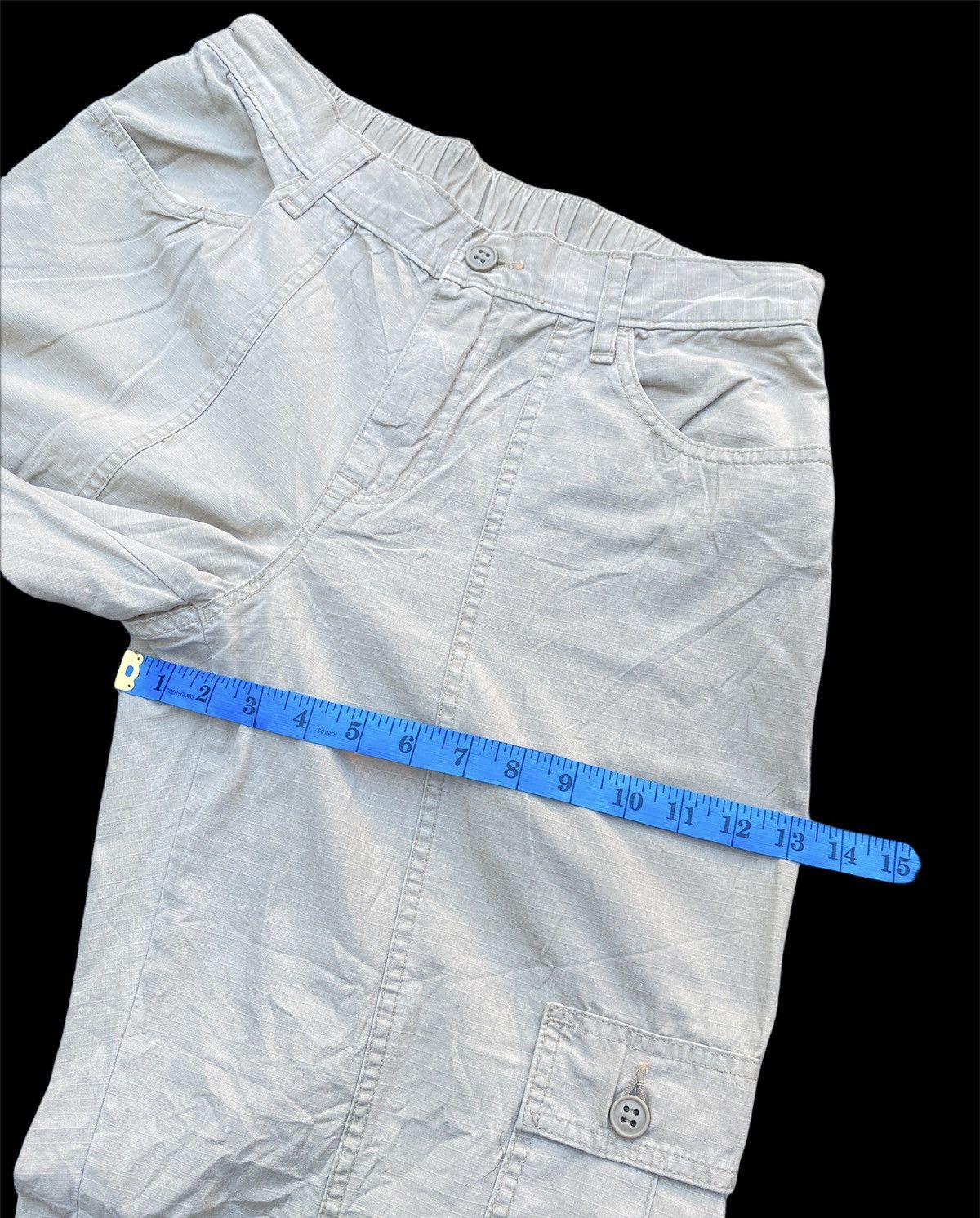 Hysteric Glamour × Japanese Brand HG Tactical Cargos Pocket Drawstring Leg Trousers Pants Size US 30 / EU 46 - 7 Thumbnail