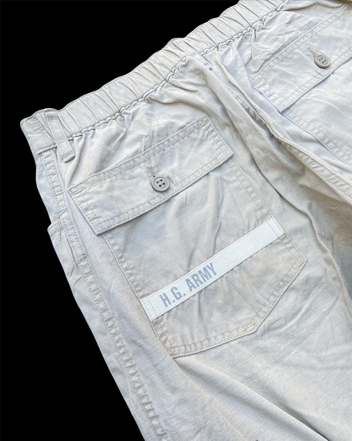 Hysteric Glamour × Japanese Brand HG Tactical Cargos Pocket Drawstring Leg Trousers Pants Size US 30 / EU 46 - 8 Thumbnail