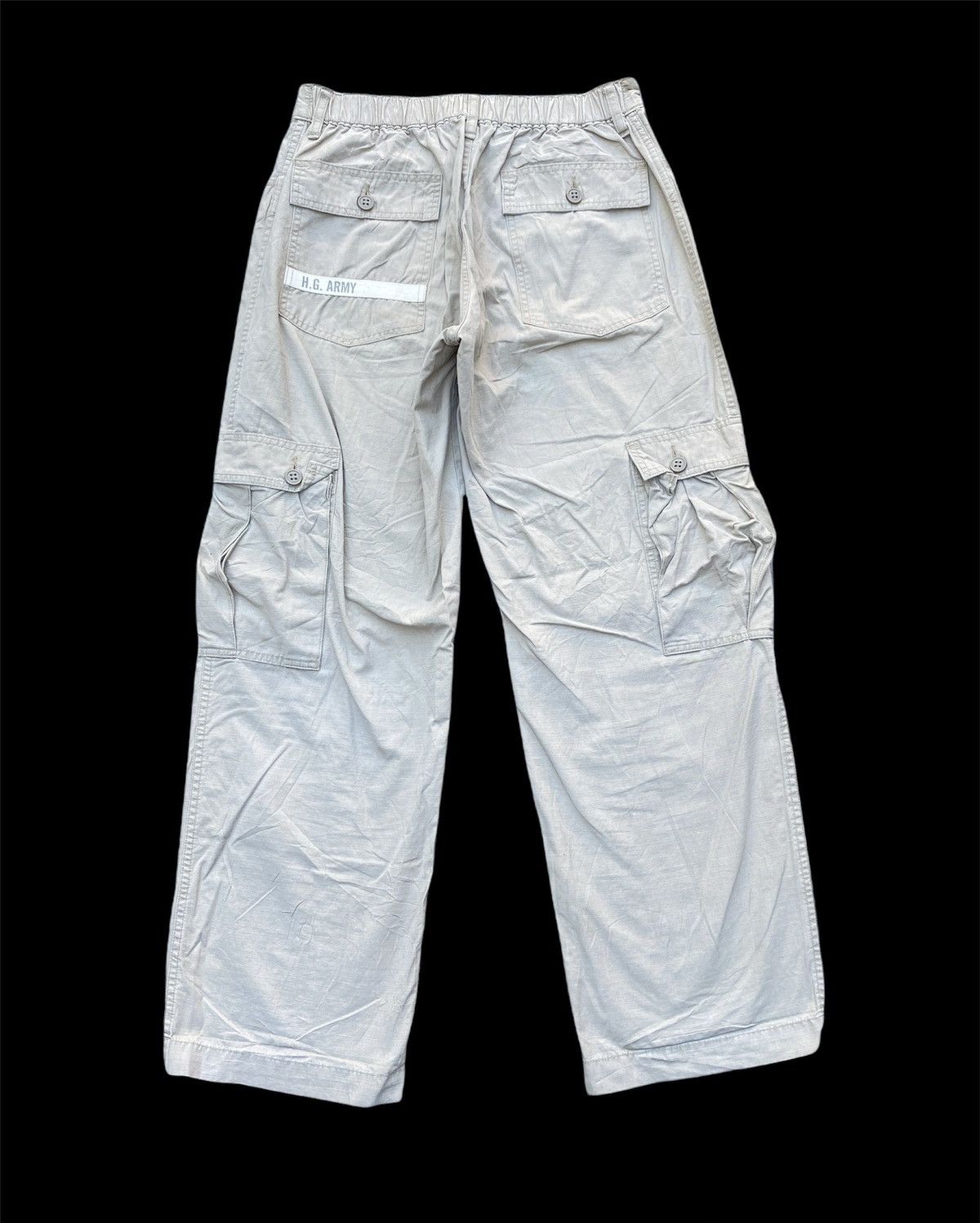 Hysteric Glamour × Japanese Brand HG Tactical Cargos Pocket Drawstring Leg Trousers Pants Size US 30 / EU 46 - 1 Thumbnail