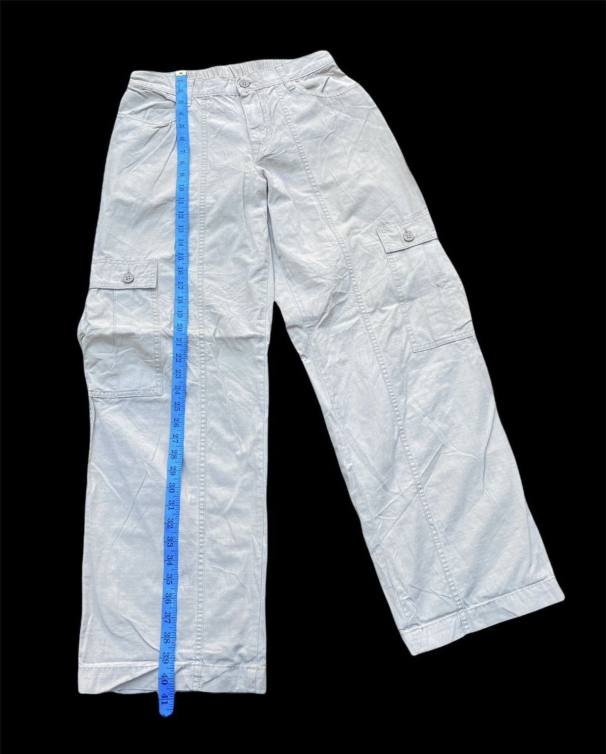 Hysteric Glamour × Japanese Brand HG Tactical Cargos Pocket Drawstring Leg Trousers Pants Size US 30 / EU 46 - 3 Thumbnail