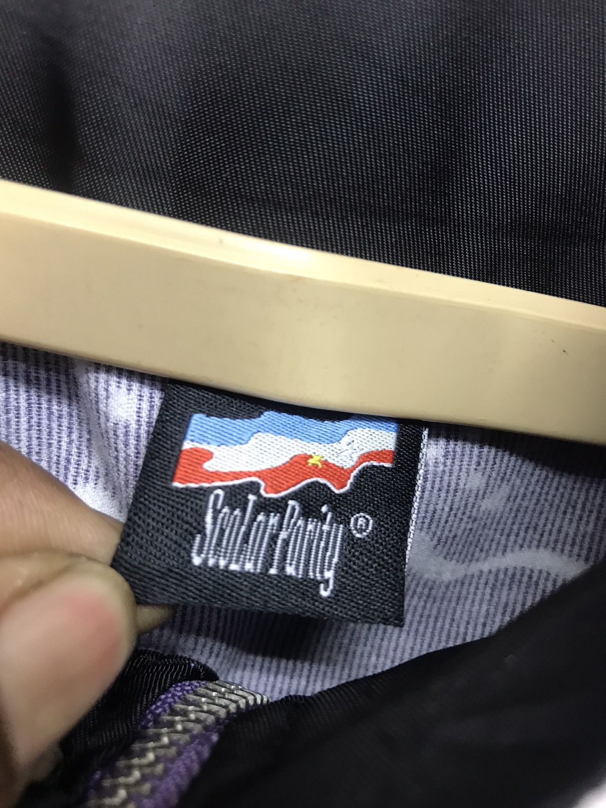 Japanese Brand × Vintage Scolar parity beggie printed zipper jacket Size US L / EU 52-54 / 3 - 4 Thumbnail