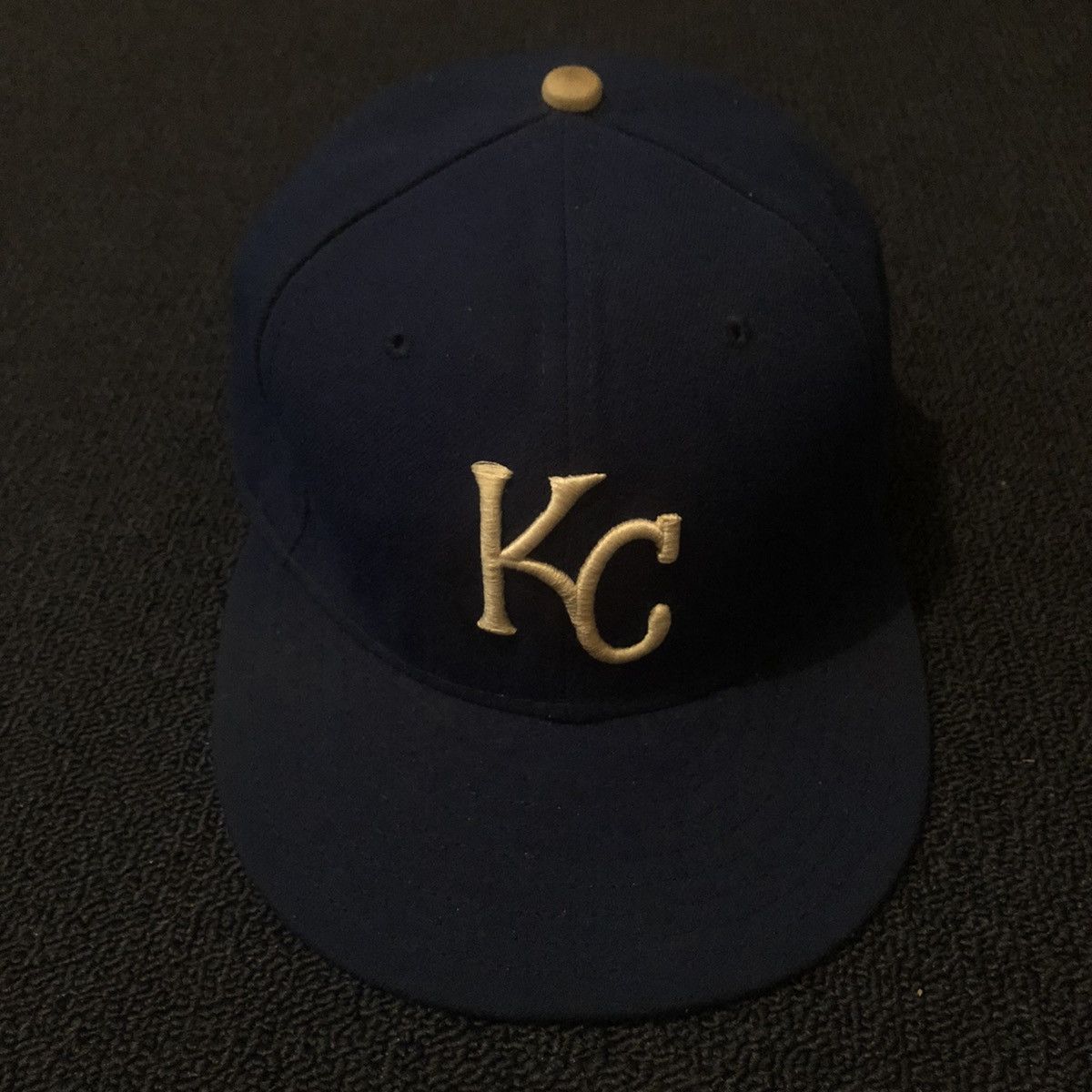 New Era Vintage MLB KC Kansas City Royals New Era Fitted Hat 7 5/8 Size ONE SIZE - 2 Thumbnail