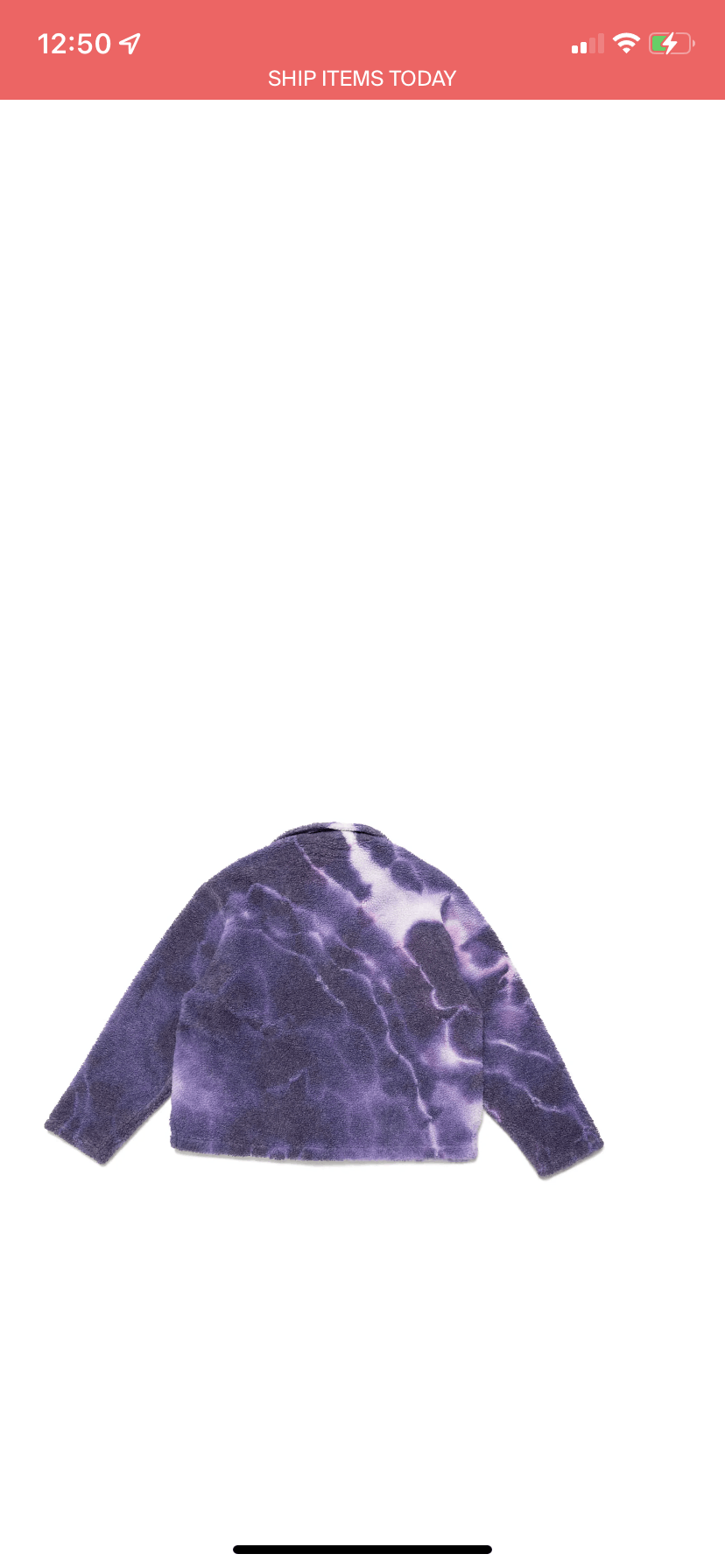 Cactus Plant Flea Market × Human Made Cactus Plant Flea Market Human Made Cowboy Pullover Purple Size US L / EU 52-54 / 3 - 2 Thumbnail