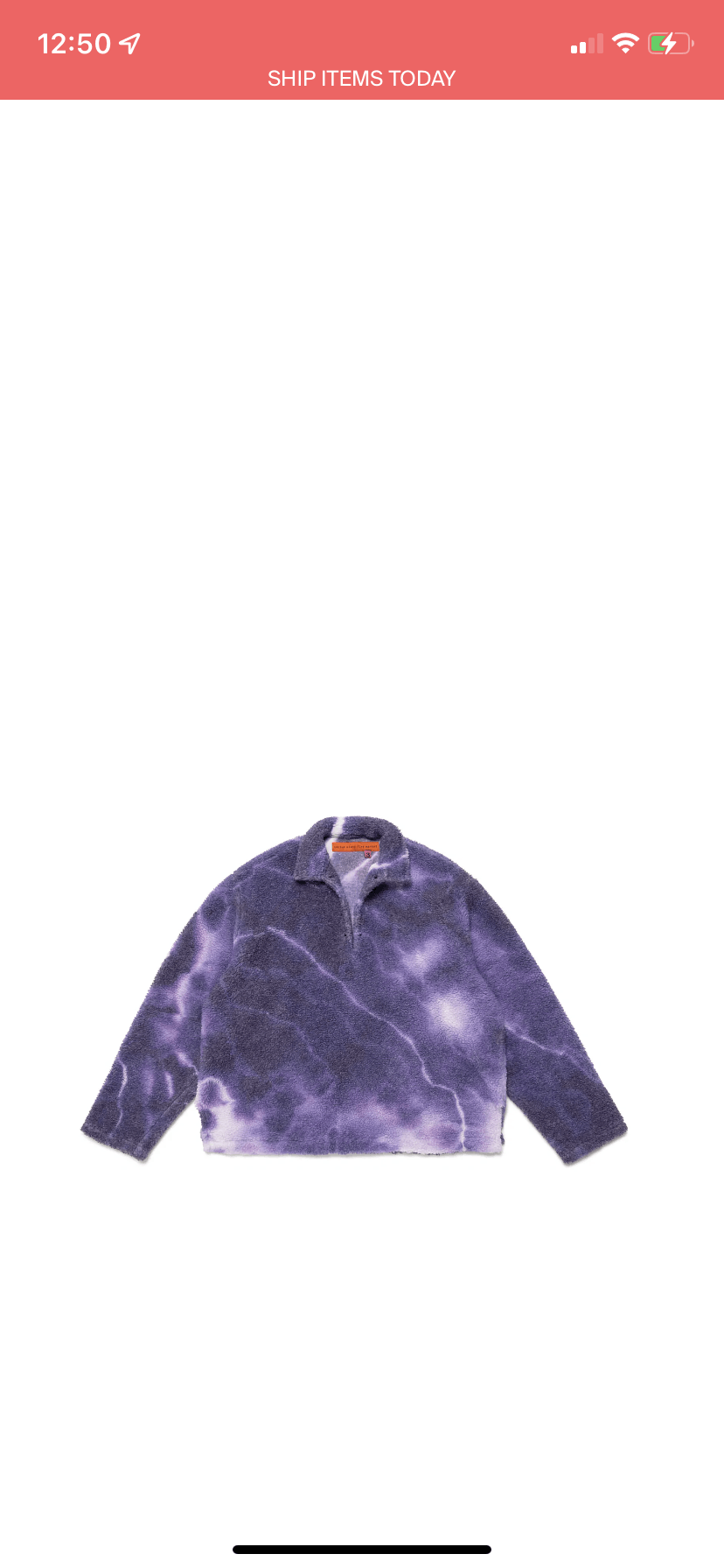 Cactus Plant Flea Market × Human Made Cactus Plant Flea Market Human Made Cowboy Pullover Purple Size US L / EU 52-54 / 3 - 1 Thumbnail