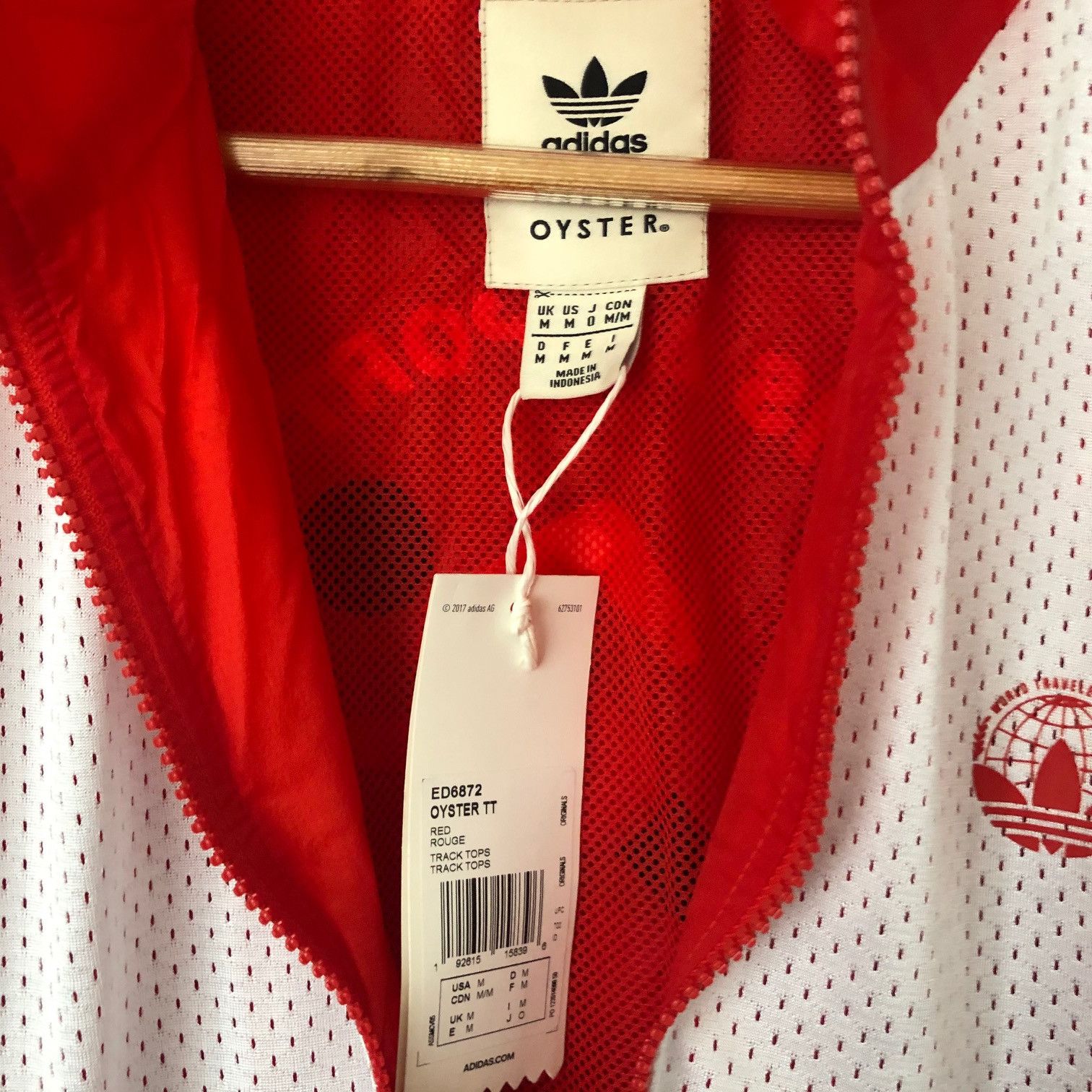 Adidas ADIDAS ORIGINAL by Oyster Holding Track Top Jacket Size US M / EU 48-50 / 2 - 2 Thumbnail