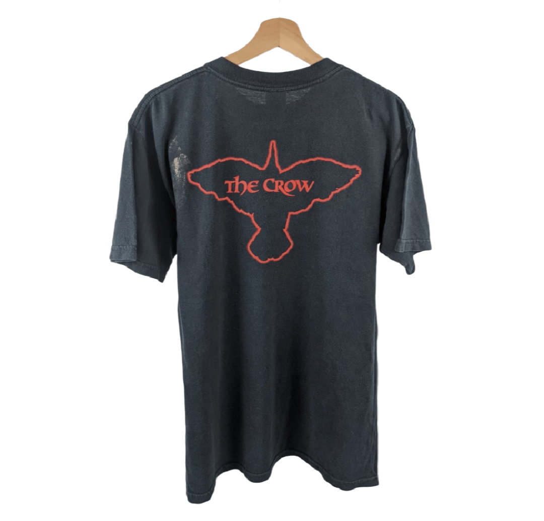 Other Vintage The Crow Brandon Lee Movie Cult Promo Shirt Size US M / EU 48-50 / 2 - 2 Thumbnail