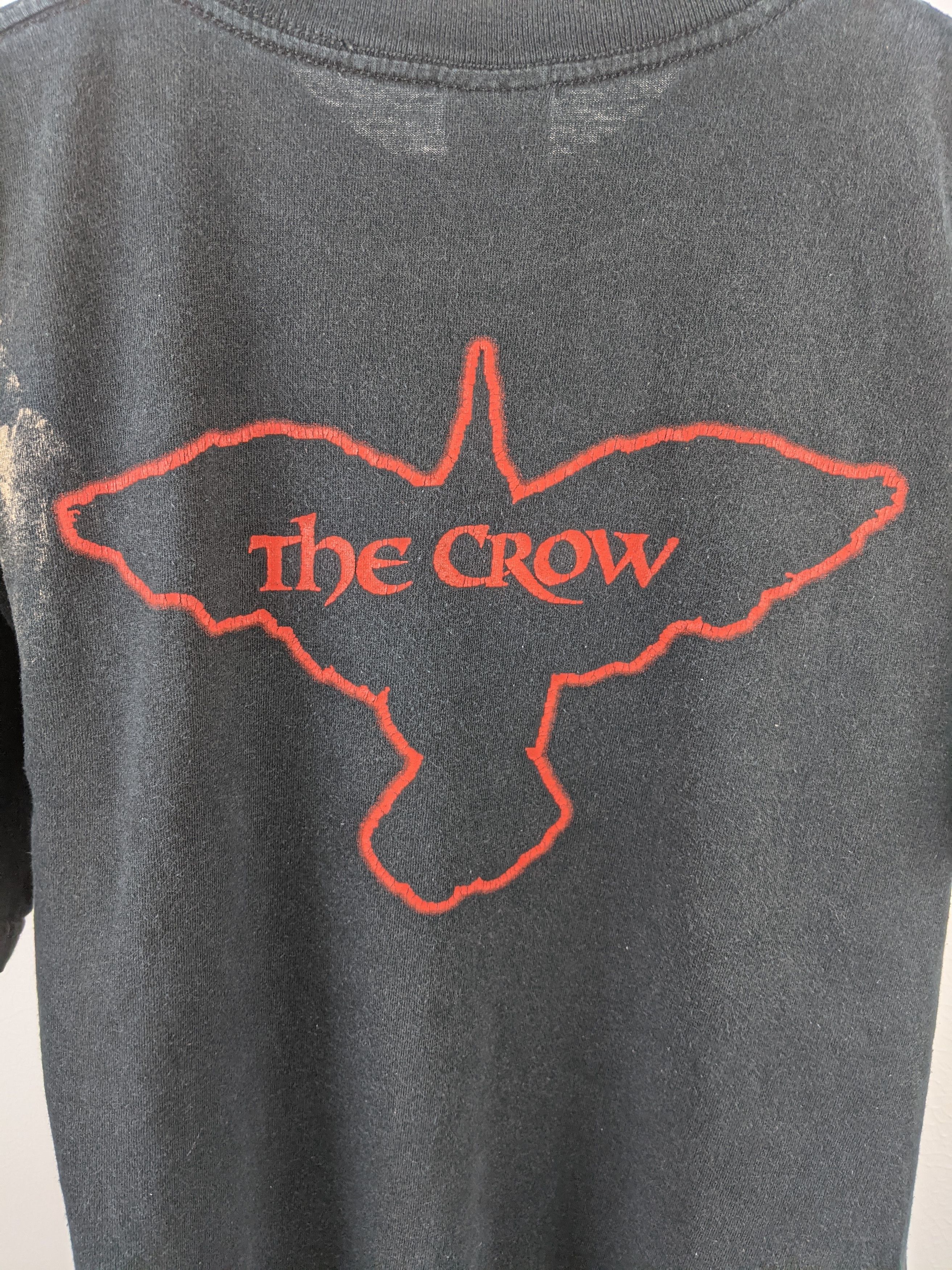 Other Vintage The Crow Brandon Lee Movie Cult Promo Shirt Size US M / EU 48-50 / 2 - 4 Thumbnail