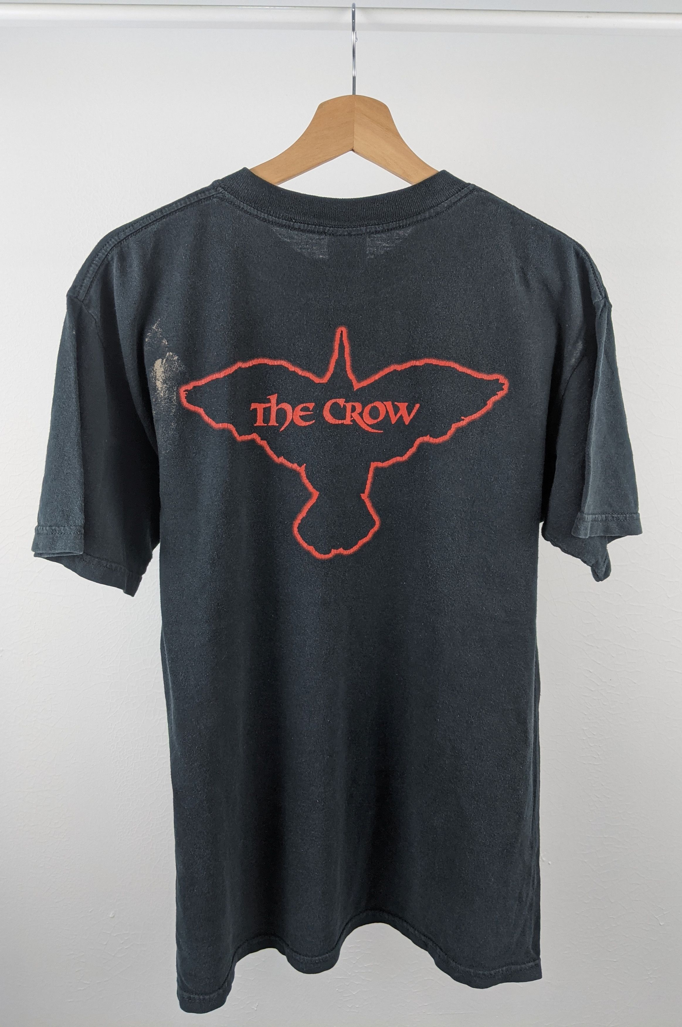 Other Vintage The Crow Brandon Lee Movie Cult Promo Shirt Size US M / EU 48-50 / 2 - 8 Thumbnail