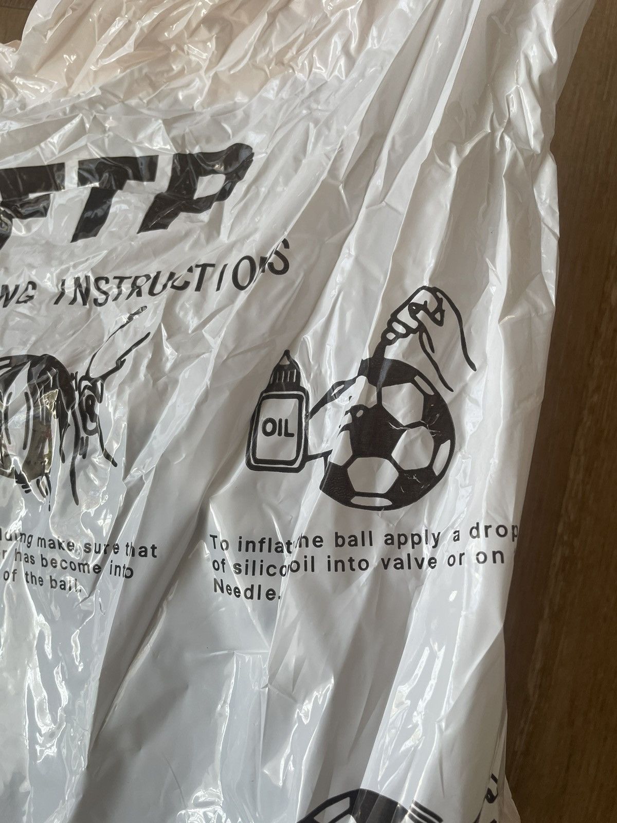 Fuck The Population FTP DIMENSION LOGO SOCCER BALL (BLACK/WHITE) Size ONE SIZE - 10 Thumbnail
