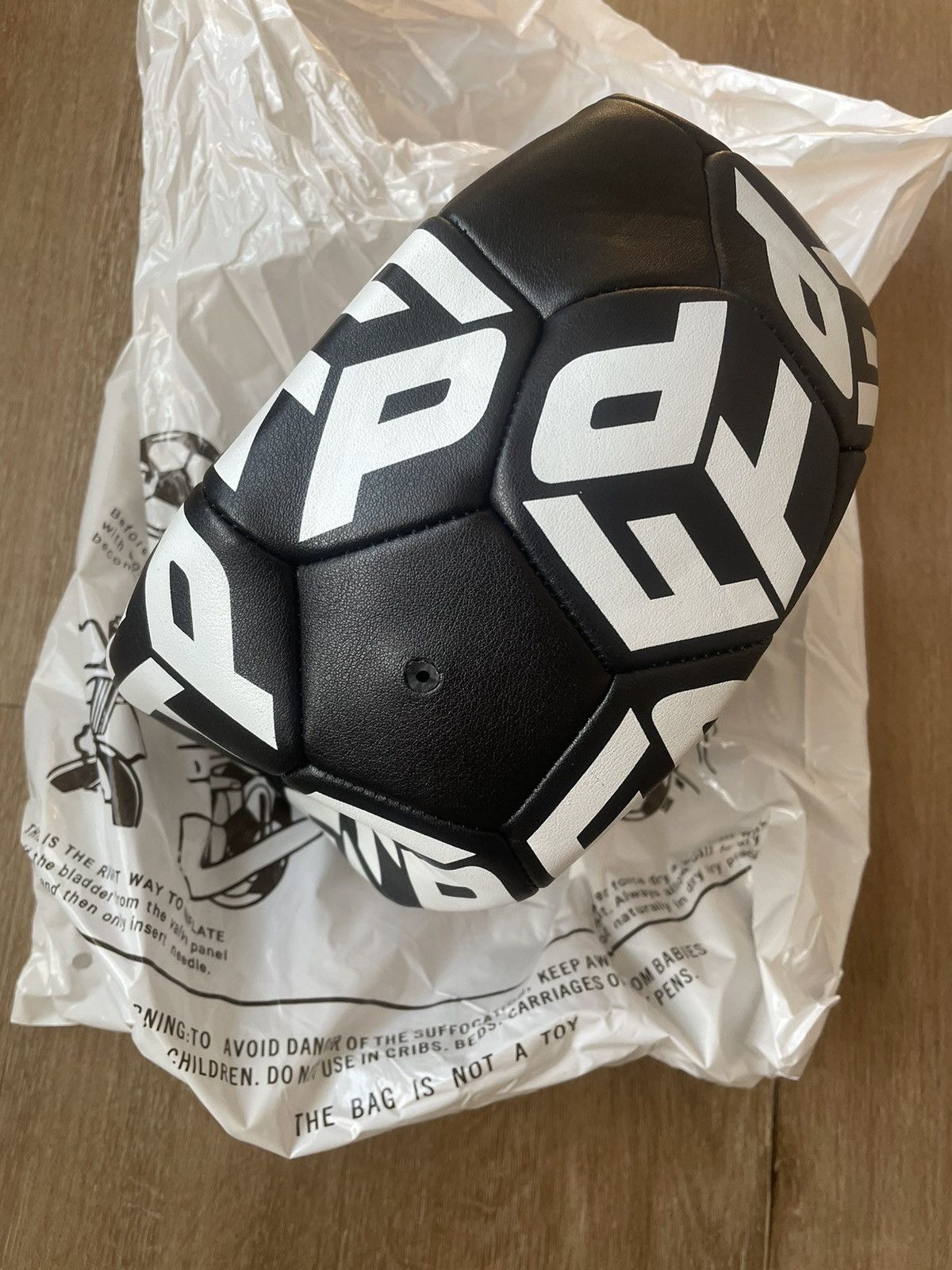 Fuck The Population FTP DIMENSION LOGO SOCCER BALL (BLACK/WHITE) Size ONE SIZE - 5 Thumbnail