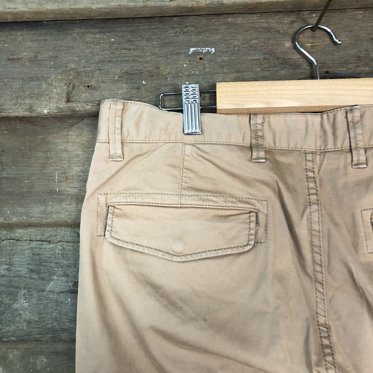 Japanese Brand DLL Uniqlo Brown Cargo utility Multipocket Pants #1529 Size US 32 / EU 48 - 10 Thumbnail