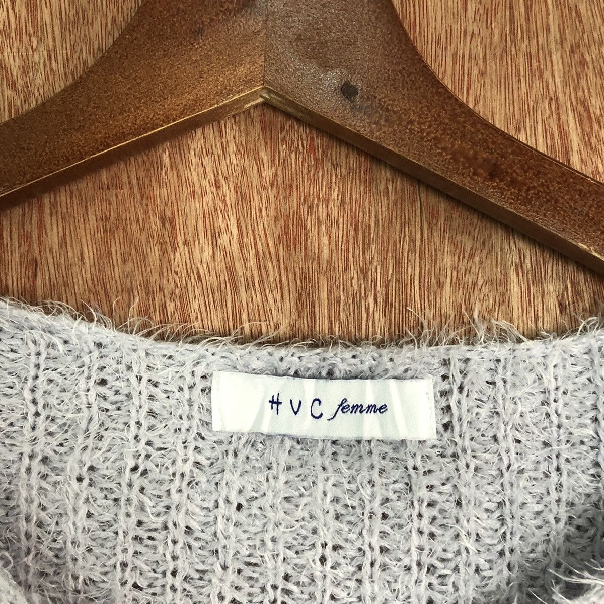 Japanese Brand × Other Hvc Femme Shag Shaggy Fur Mohair Knitwear #6617 Size US M / EU 48-50 / 2 - 7 Thumbnail
