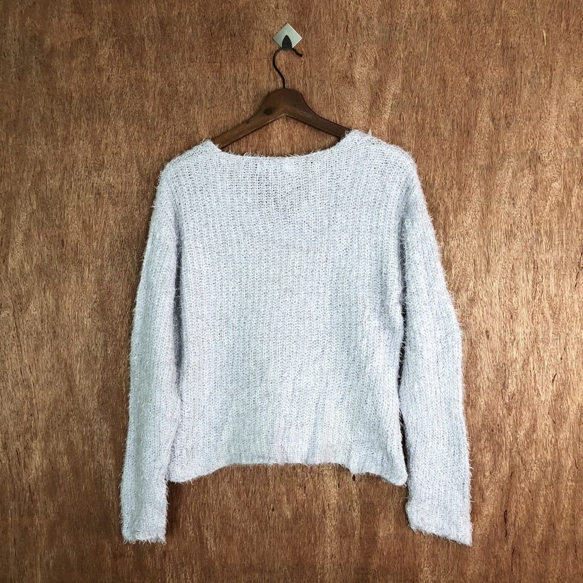 Japanese Brand × Other Hvc Femme Shag Shaggy Fur Mohair Knitwear #6617 Size US M / EU 48-50 / 2 - 9 Thumbnail