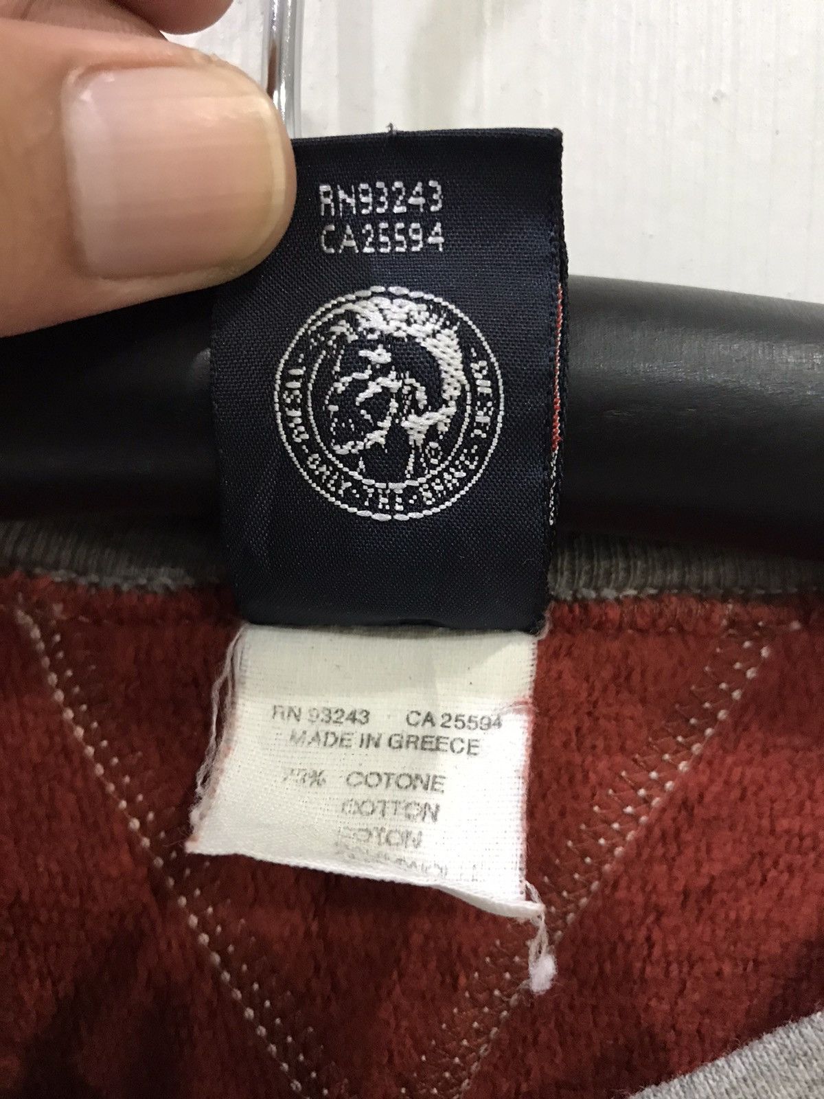 Diesel DIESEL Multitones Embroidery Logo Sweatshirt Size US L / EU 52-54 / 3 - 6 Thumbnail