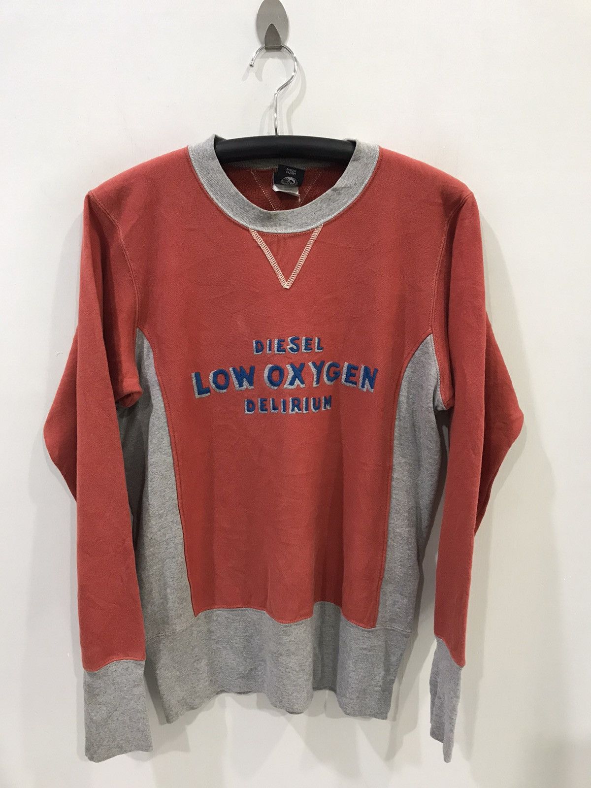Diesel DIESEL Multitones Embroidery Logo Sweatshirt Size US L / EU 52-54 / 3 - 2 Thumbnail