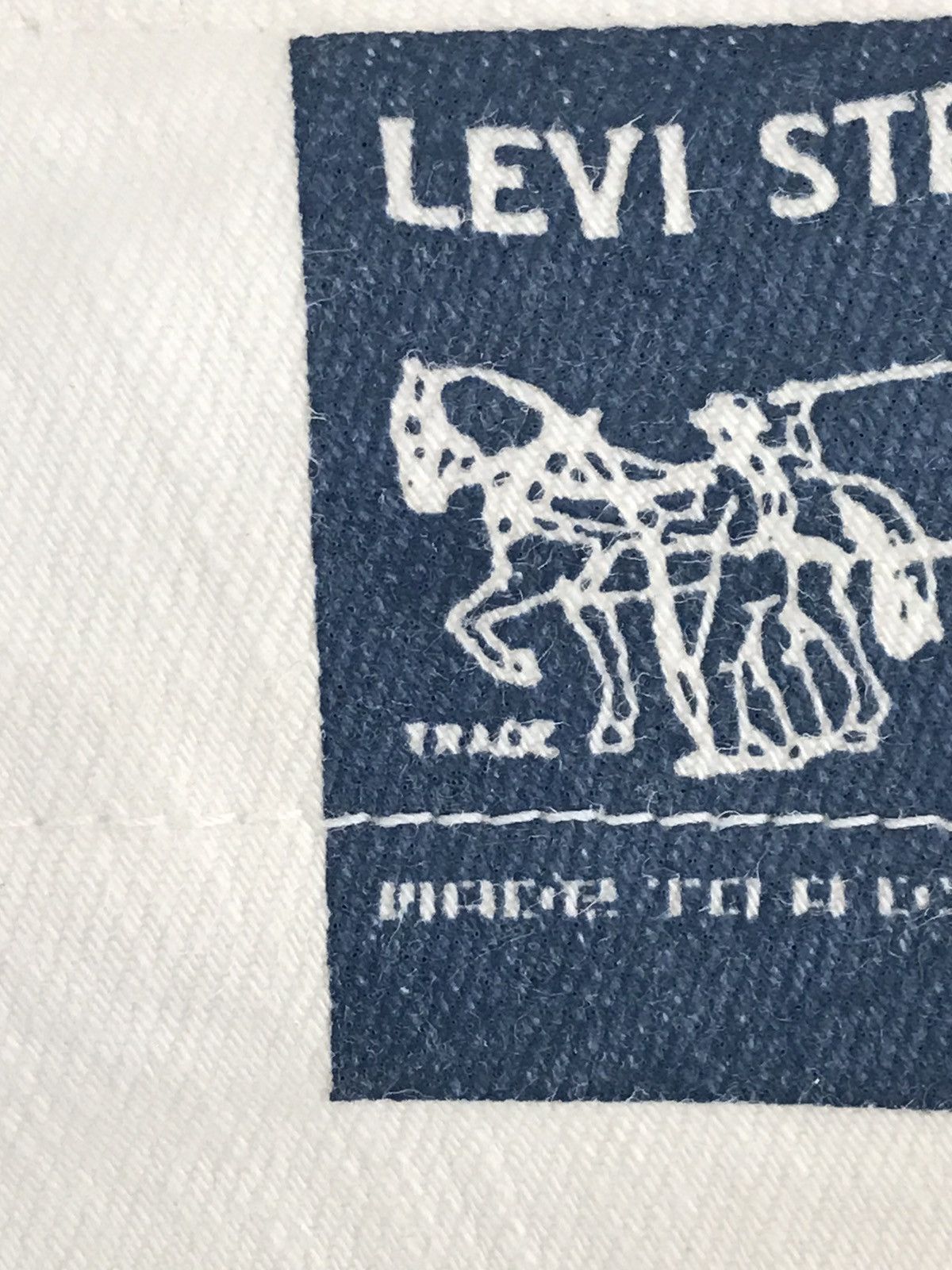 Levi's Vintage Levis Made Different Japan White Soft Jeans Size US 29 - 9 Thumbnail