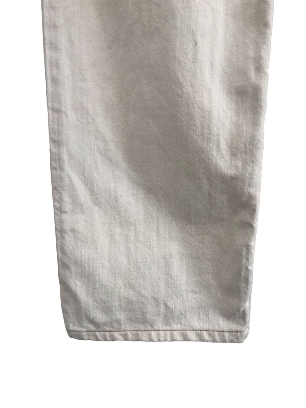 Levi's Vintage Levis Made Different Japan White Soft Jeans Size US 29 - 8 Thumbnail