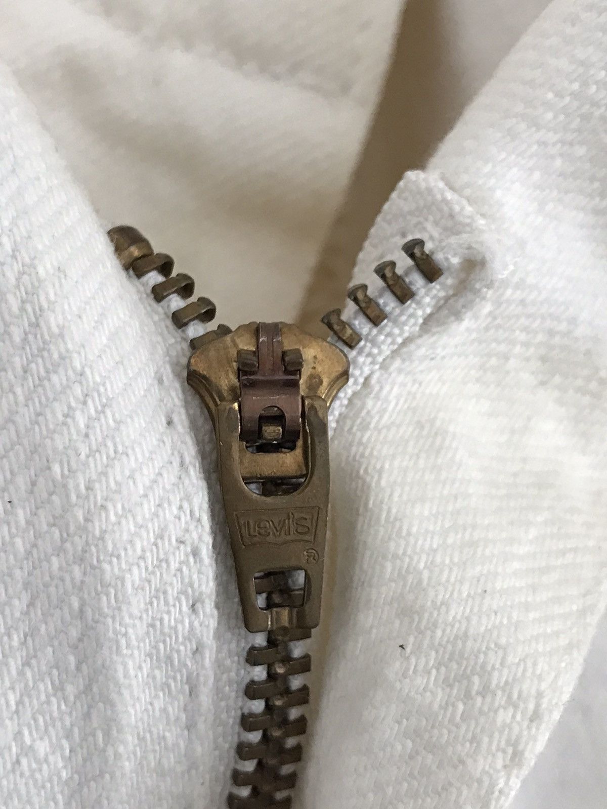 Levi's Vintage Levis Made Different Japan White Soft Jeans Size US 29 - 12 Thumbnail