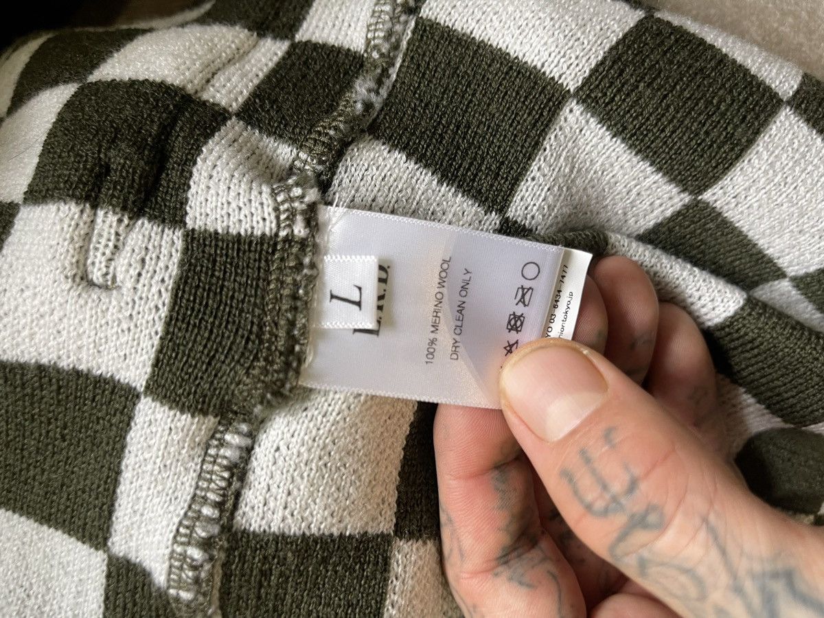 Enfants Riches Deprimes ERD 2018 NEW RUNWAY CHECKERED GRUNGE CARDIGAN SWEATER Size US L / EU 52-54 / 3 - 7 Thumbnail