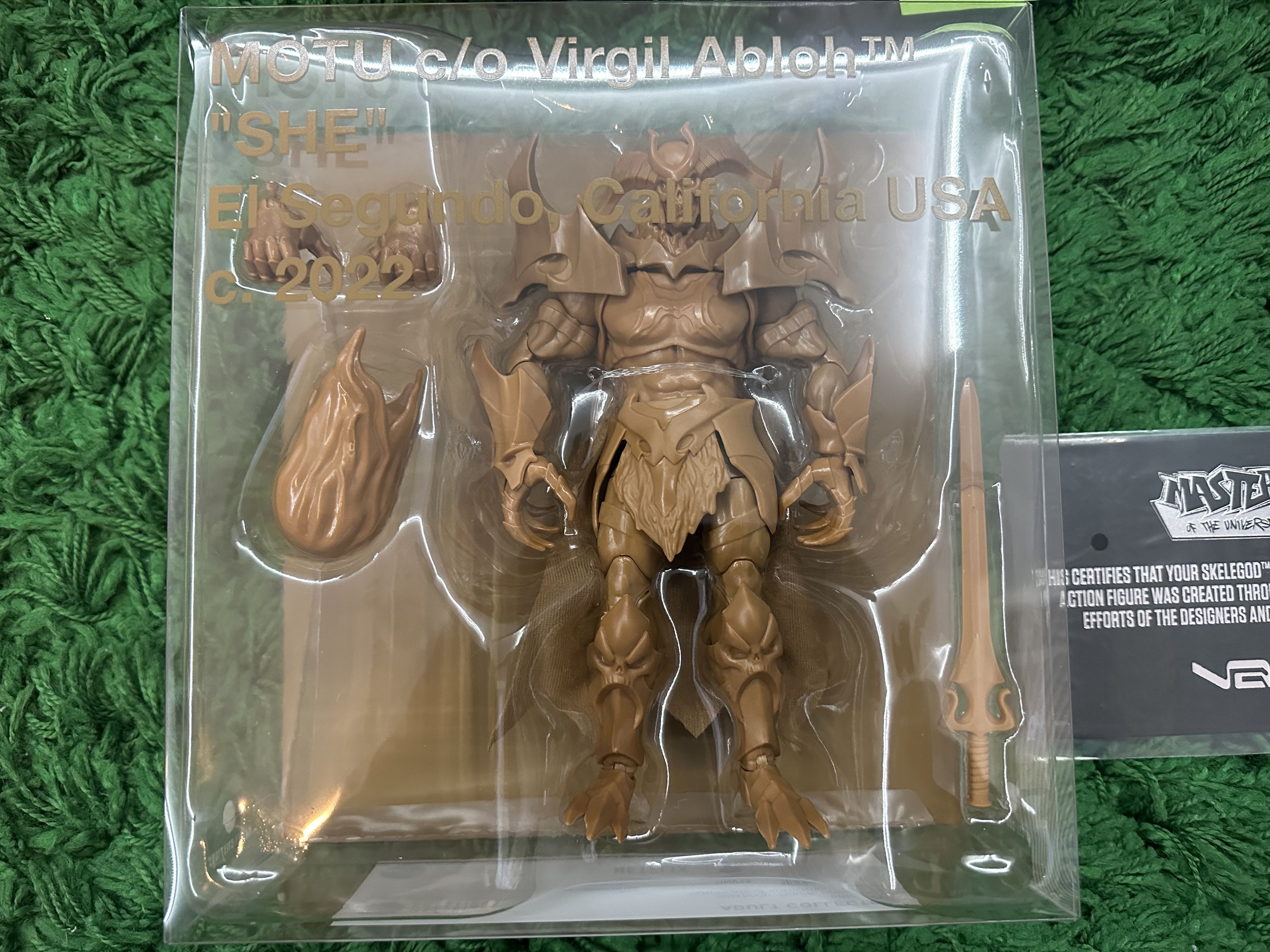 Virgil Abloh MOTU Skele-God Collector Figure Size ONE SIZE - 4 Thumbnail
