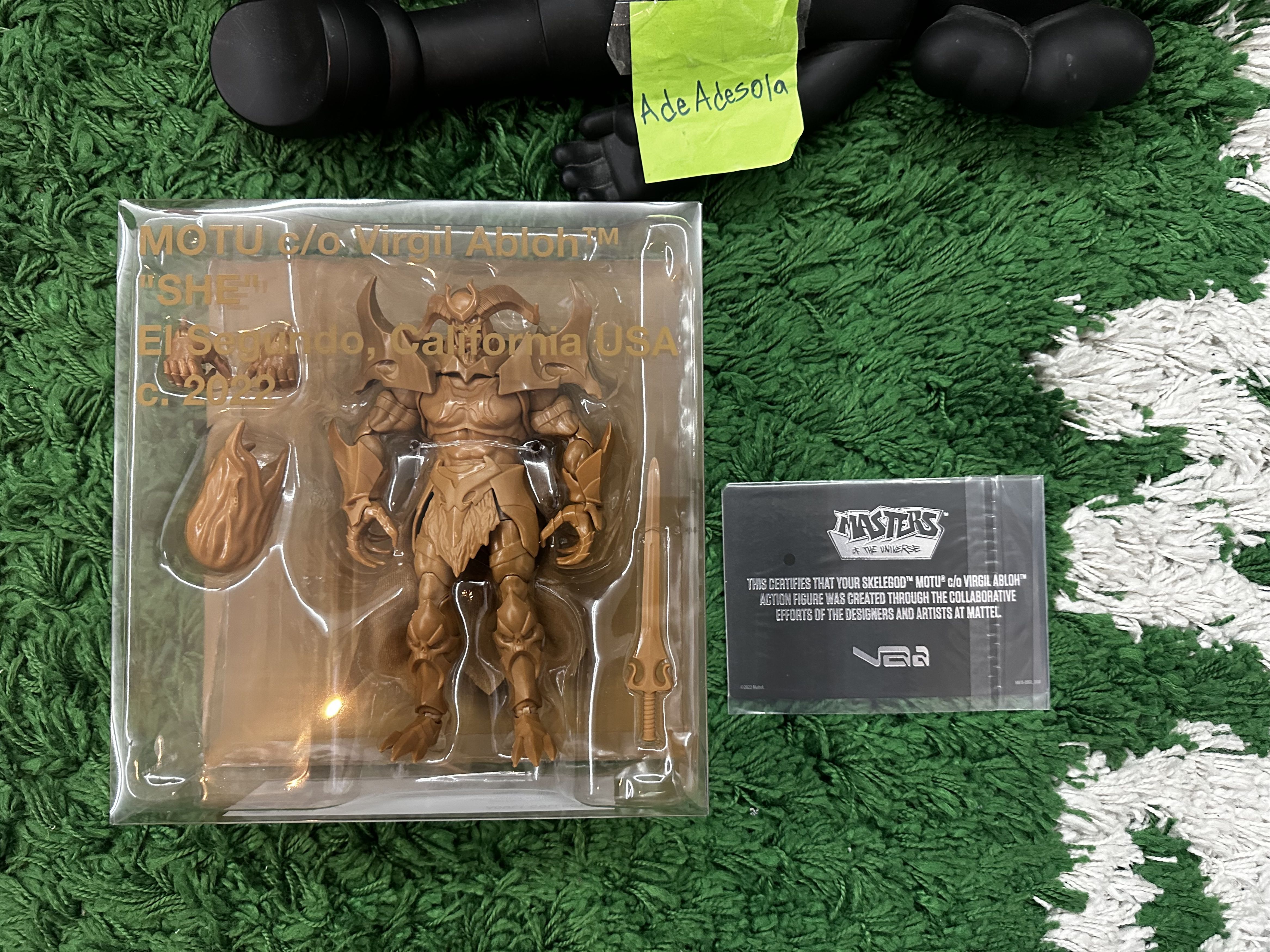 Virgil Abloh MOTU Skele-God Collector Figure Size ONE SIZE - 3 Thumbnail
