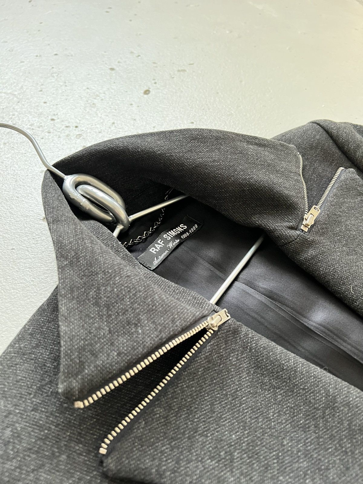 Raf Simons Raf Simons AW 98/99 RADIOACTIVITY runway zipper trench coat Size US S / EU 44-46 / 1 - 5 Thumbnail