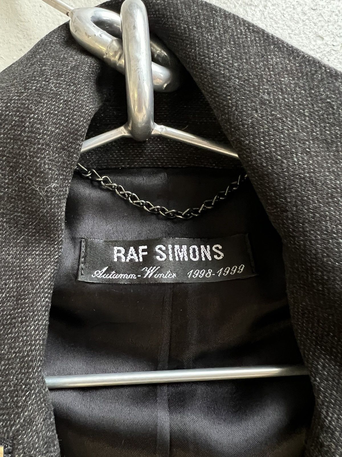 Raf Simons Raf Simons AW 98/99 RADIOACTIVITY runway zipper trench coat Size US S / EU 44-46 / 1 - 10 Thumbnail