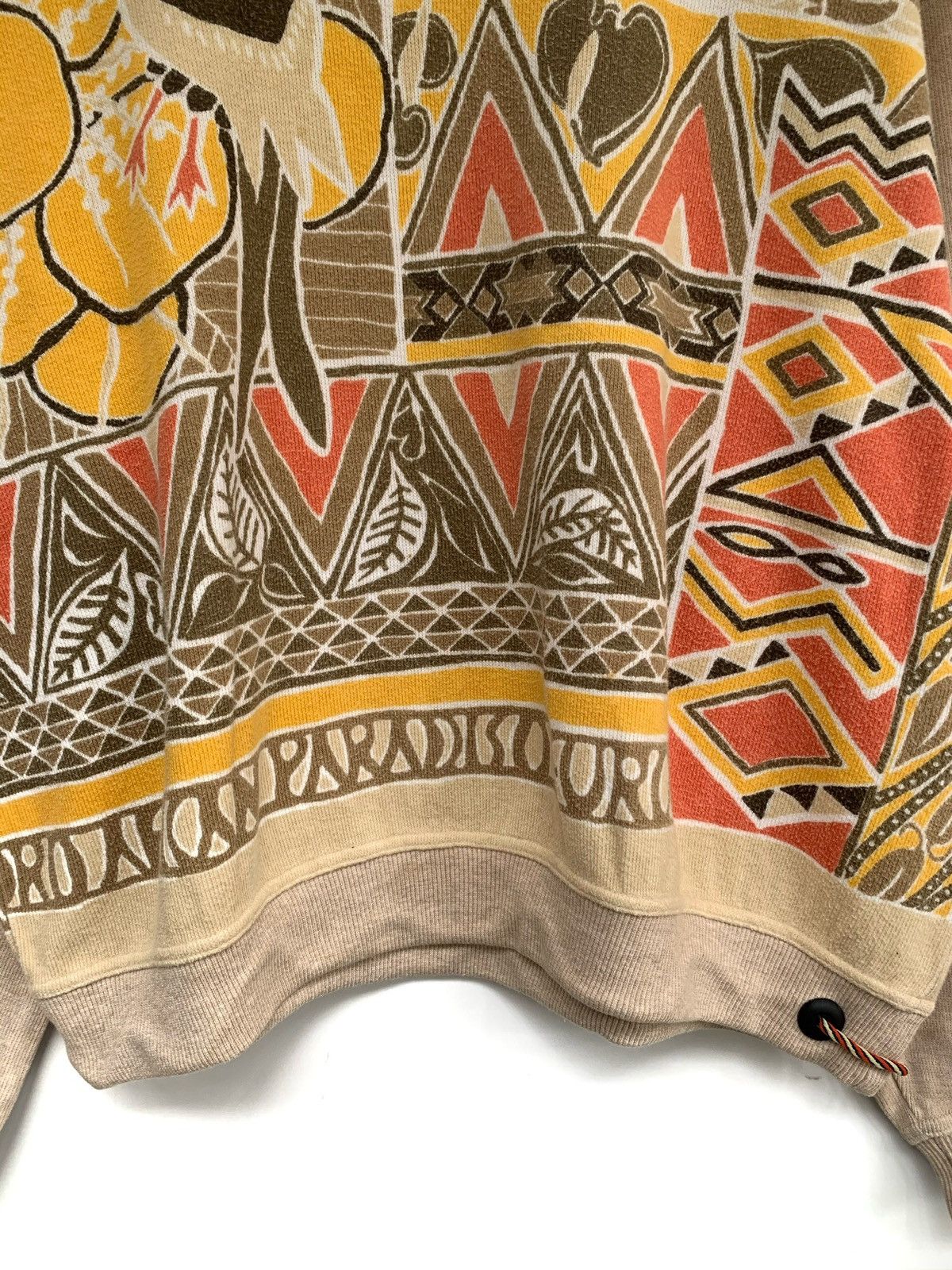 Japanese Brand Vintage Paradiso Parrot Full Print Sweatshirt Size US M / EU 48-50 / 2 - 4 Thumbnail