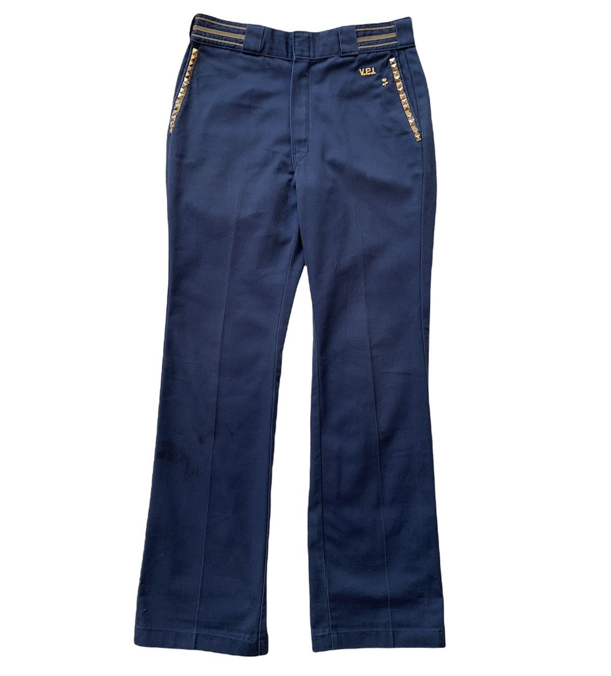 image of Dickies x Toga Pulla Archives Bow Cut Pants in Blue, Men's (Size 29)