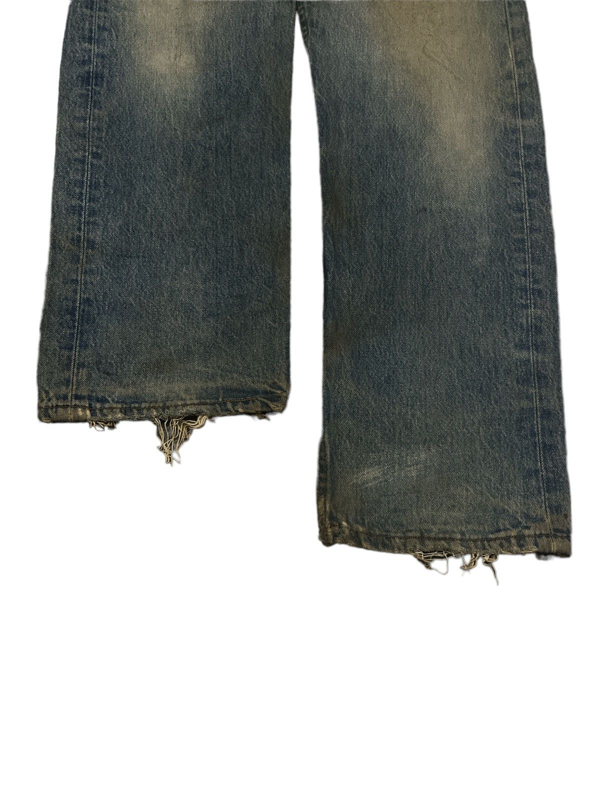 Levi's × Vintage VINTAGE 90’s LEVIS 501 RUSTY BLUE DENIM KURT KOBAIN Size US 32 / EU 48 - 5 Thumbnail