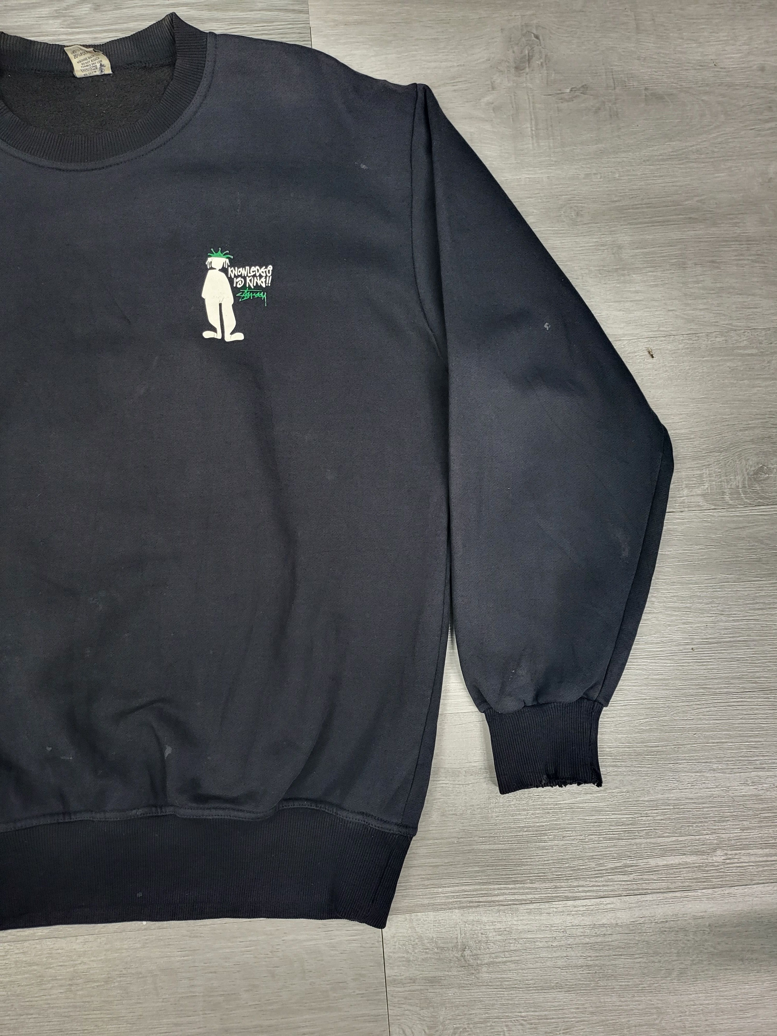 Stussy Vintage Stussy Sweatshirt Size US L / EU 52-54 / 3 - 3 Thumbnail