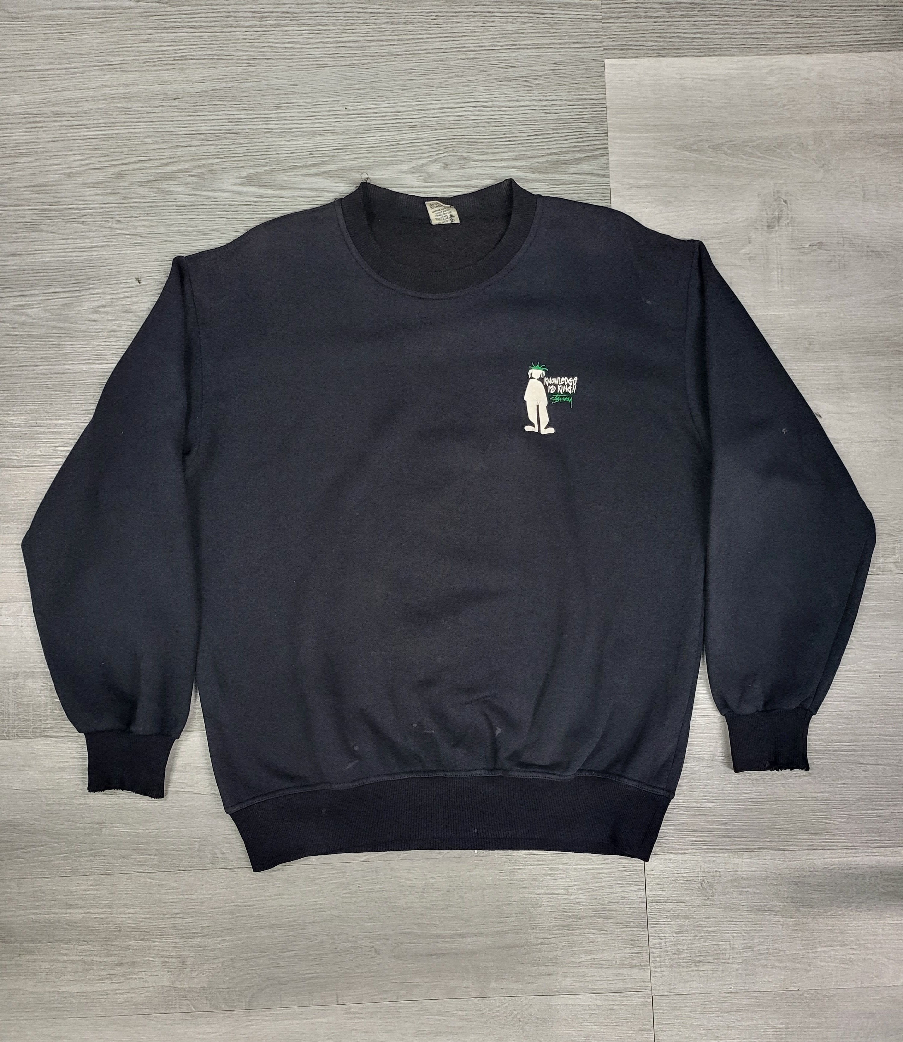 Stussy Vintage Stussy Sweatshirt Size US L / EU 52-54 / 3 - 1 Thumbnail